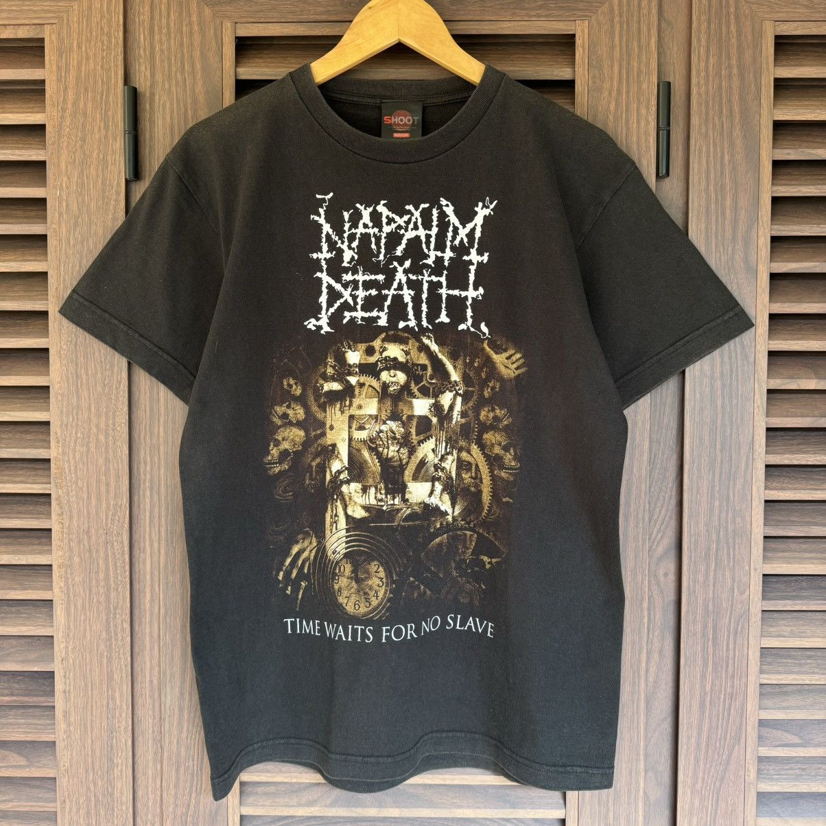 Band Tees × Vintage Vintage Napalm Death ‼️ NO FUCKING SLAVE ‼️ Size US M / EU 48-50 / 2 - 4 Thumbnail