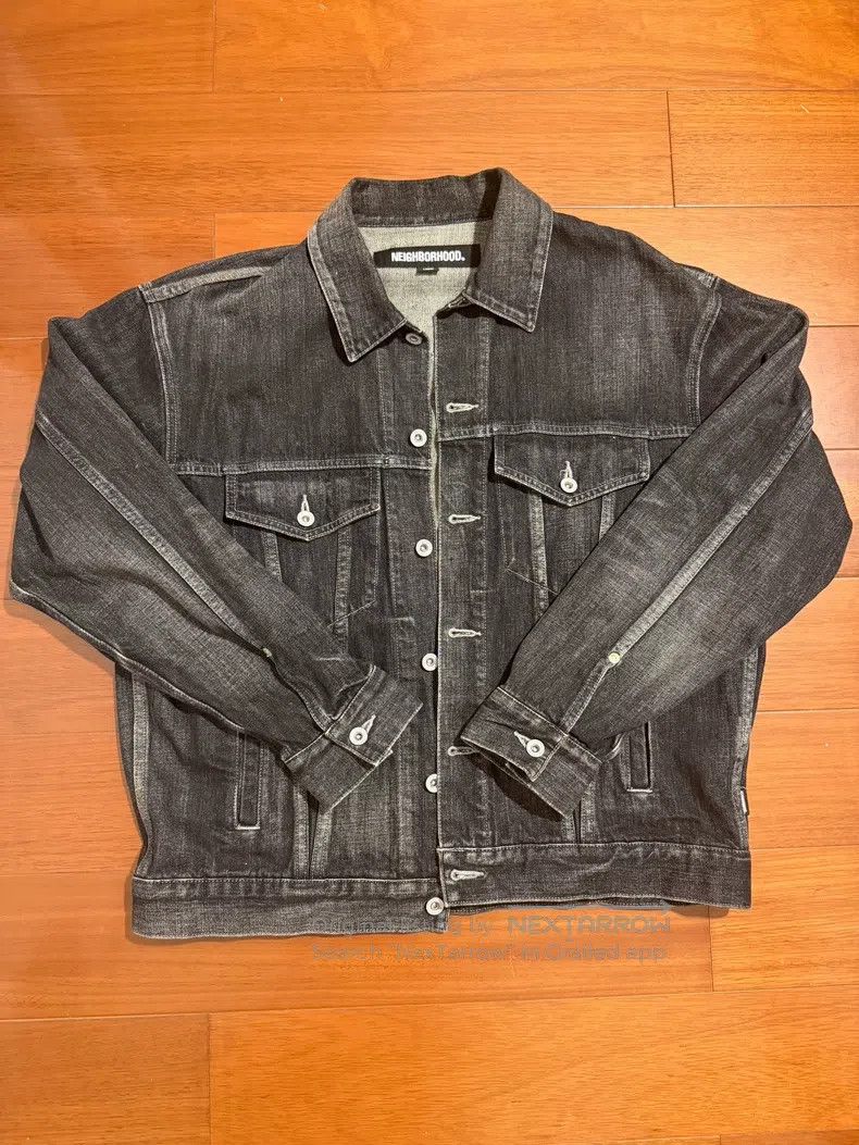 Neighborhood Neighborhood Water-washed Denim Jacket Black Size US L / EU 52-54 / 3 - 1 Thumbnail