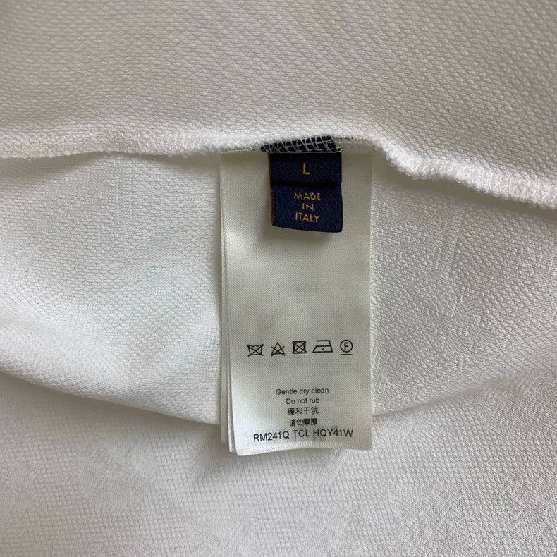 Louis Vuitton Louis Vuitton 24 New White Short Sleeve Size US L / EU 52-54 / 3 - 7 Thumbnail