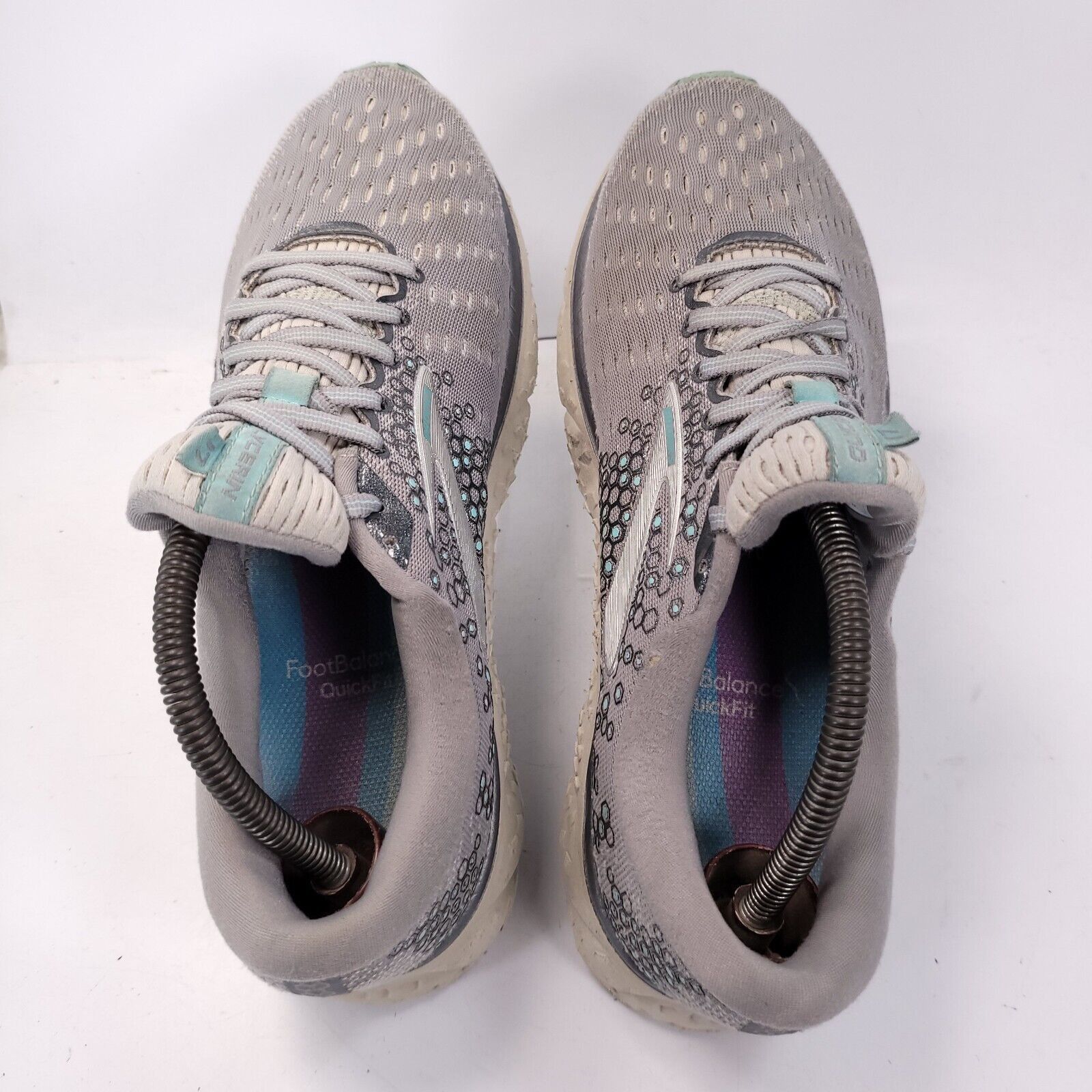 Brooks Brooks Glycerin 17 Shoe Womens Size 11 1202831B070 Gray Blue Size US 11 / IT 41 - 4 Thumbnail