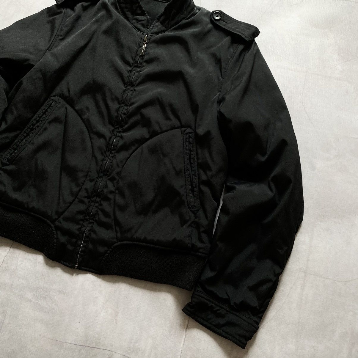 Versace Vintage Versace Collection Reversible Black Bomber Jacket Size US S / EU 44-46 / 1 - 2 Thumbnail