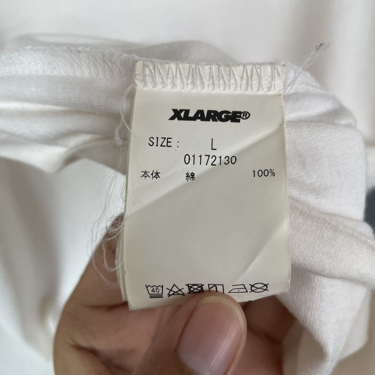 Xlarge Xlarge Spell Out T Shirt Size US L / EU 52-54 / 3 - 4 Thumbnail