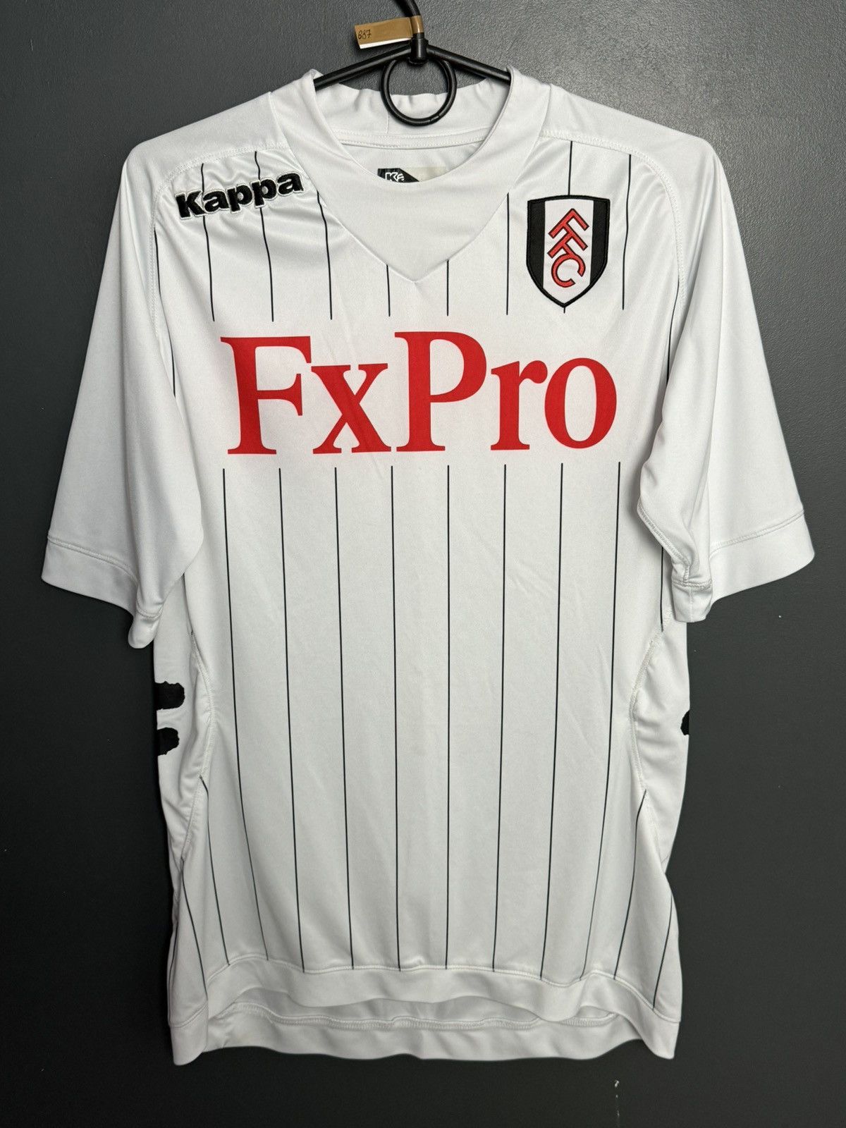 Kappa Fulham 12/13 Home Football Jersey Size US M / EU 48-50 / 2 - 1 Thumbnail