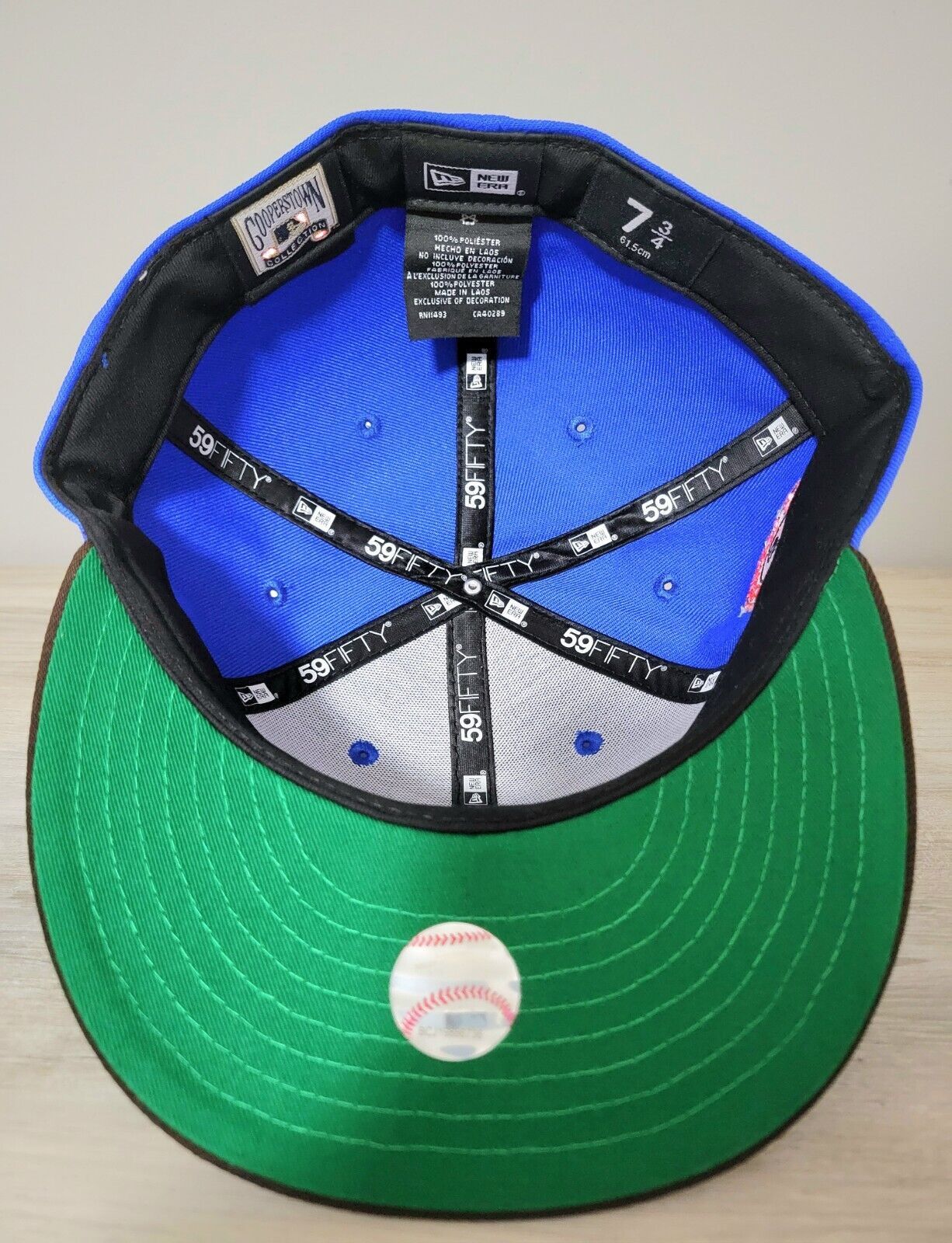 New Era 7 3/4 Seattle Mariners Reverse Snickers Not Hat Club Size ONE SIZE - 7 Thumbnail