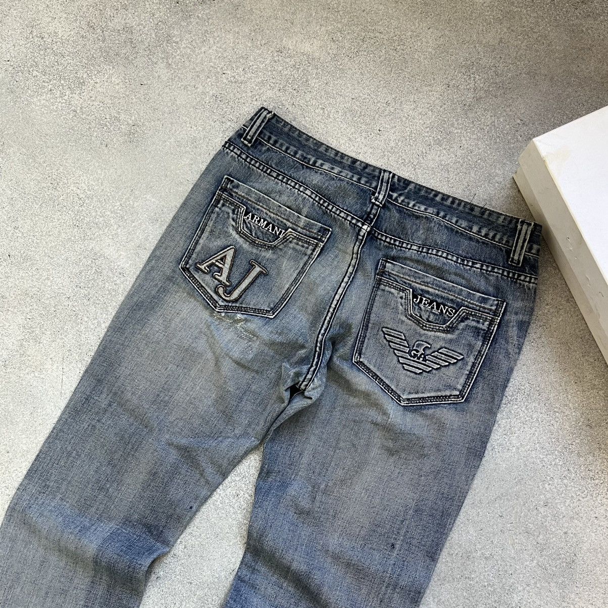 Armani Vintage EA Armani Jeans Big Logo Size US 36 / EU 52 - 3 Thumbnail