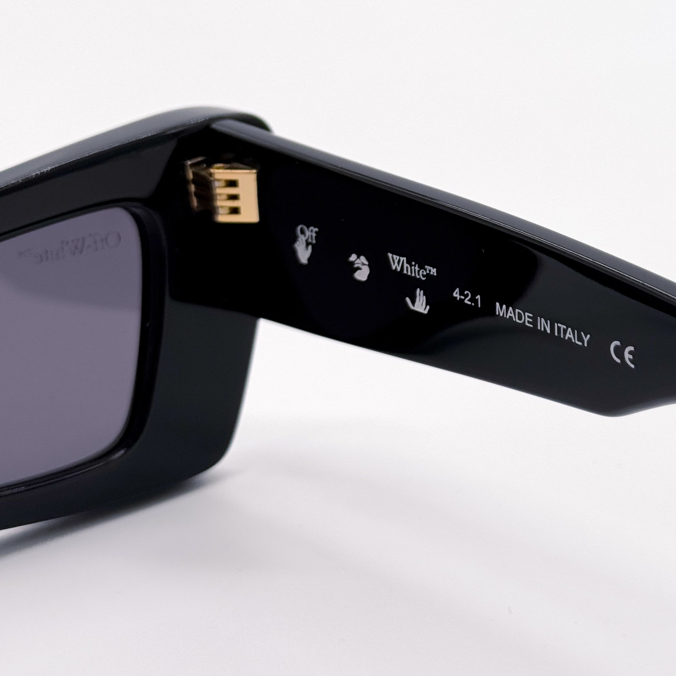 Off-White NEW OFF-WHITE ACCRA 007 BLACK CAT EYE WOMEN SUNGLASSES Size ONE SIZE - 8 Thumbnail