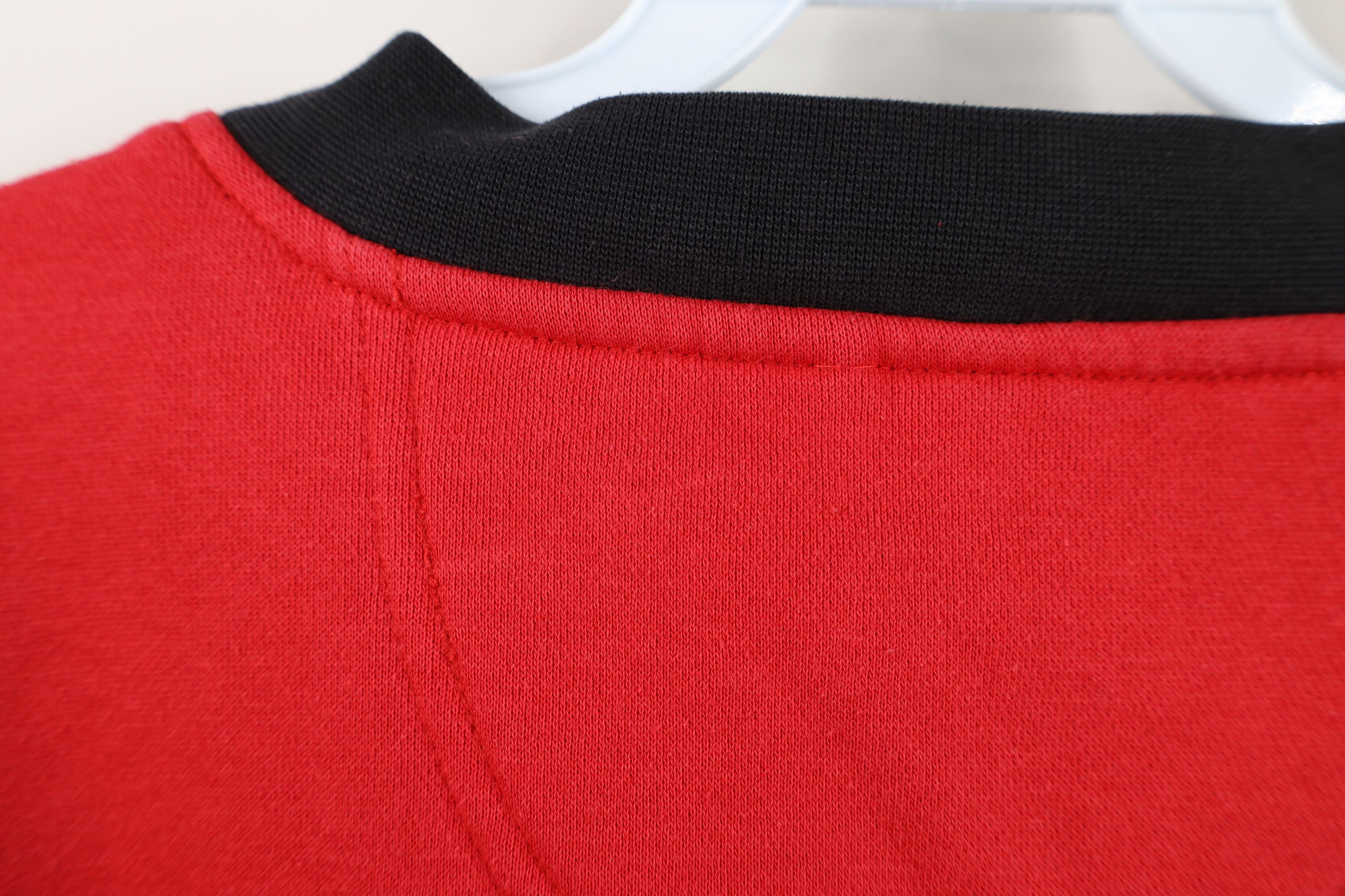 Vintage Vintage 90s Spell Out Ohio State University Sweatshirt Red Size US L / EU 52-54 / 3 - 10 Thumbnail