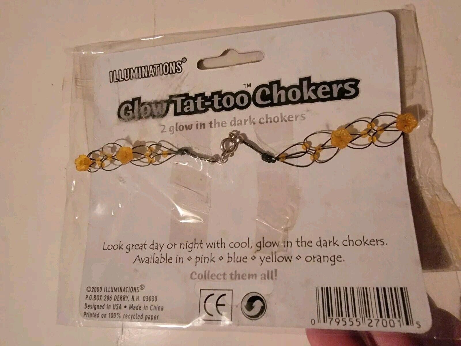 Designer Y2K Glow Tattoo Necklace Glow In The Dark Illuminations 00s Size ONE SIZE - 2 Thumbnail