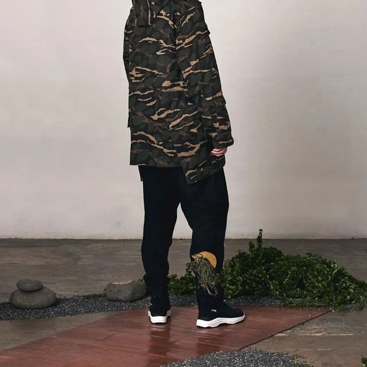 Maharishi Apollonian Chameleon Track pants.Like Stone Island pants Size US 32 / EU 48 - 1 Thumbnail