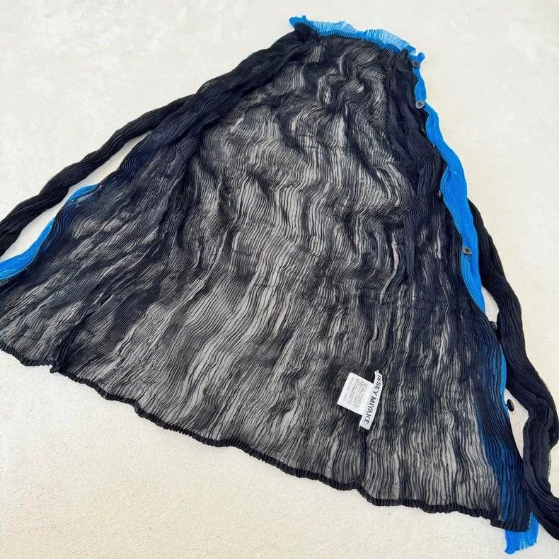 Issey Miyake Issey Miyake size:2 Black wicker cardigan Size XS / US 0-2 / IT 36-38 - 3 Thumbnail
