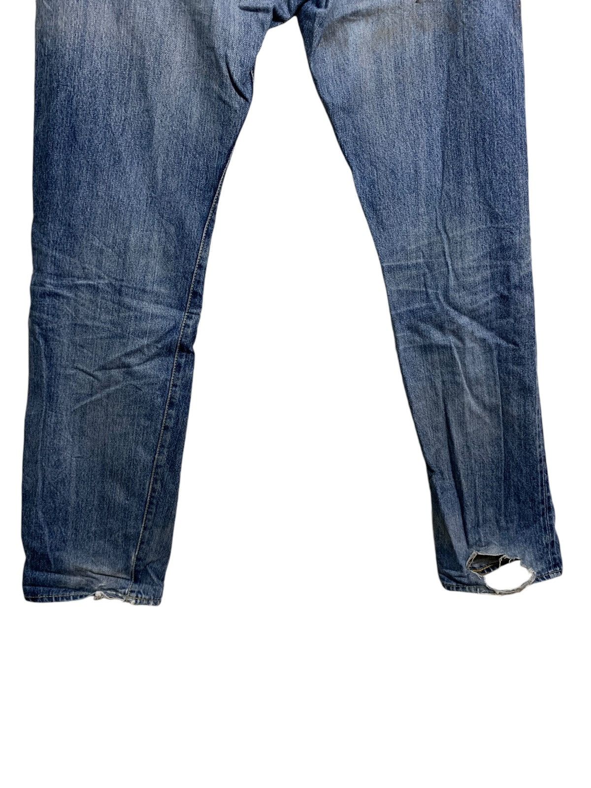 Denime 🔥DENIME JAPAN DISTRESSED JEANS W32 Size US 32 / EU 48 - 8 Thumbnail