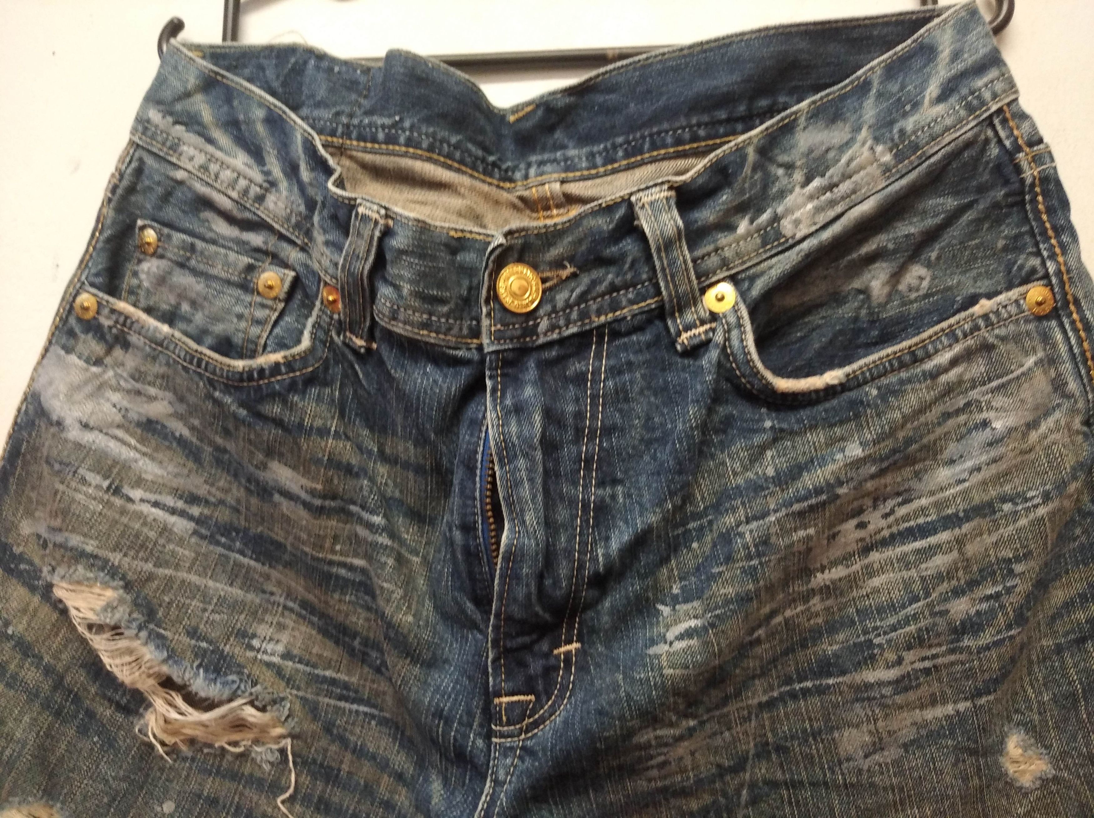 Hysteric Glamour × Japanese Brand Denim Craft japanese brand painted jeans Size US 32 / EU 48 - 8 Thumbnail