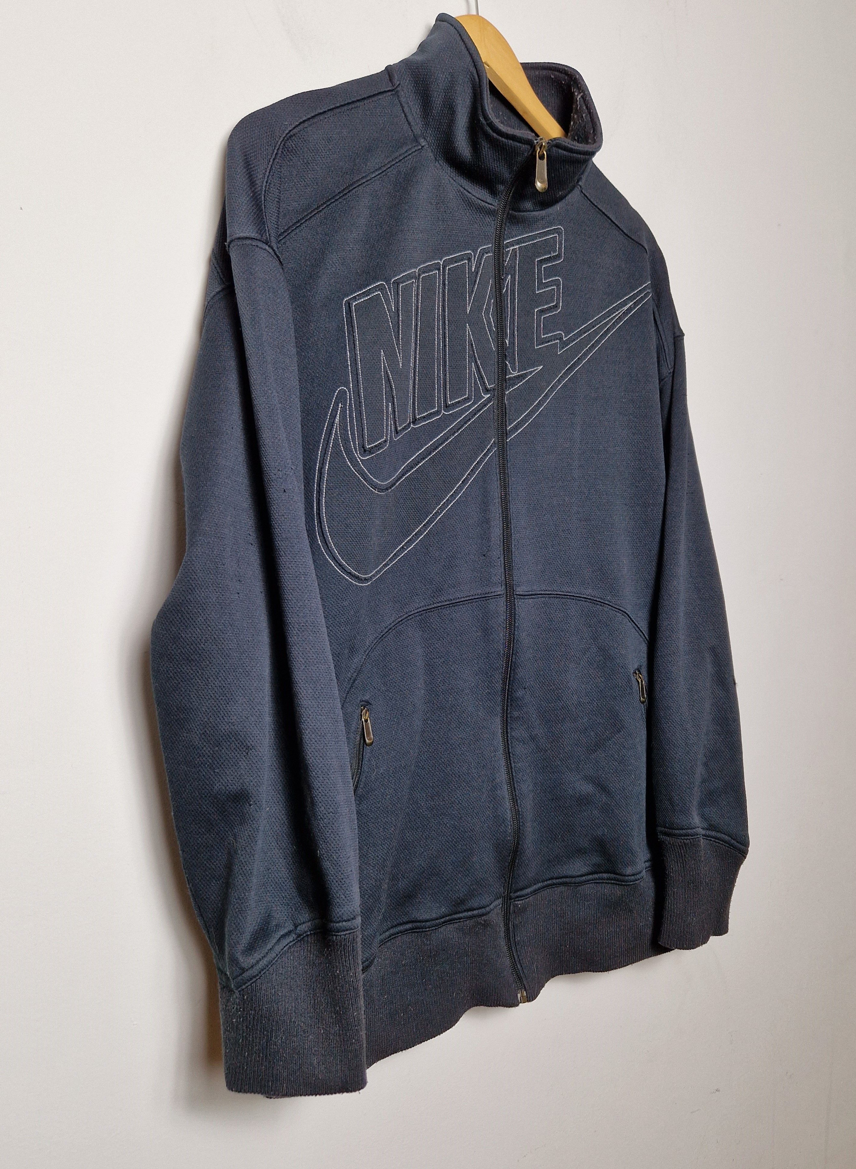 Nike Nike big logo vintage zip sweatshirt Size US L / EU 52-54 / 3 - 4 Thumbnail