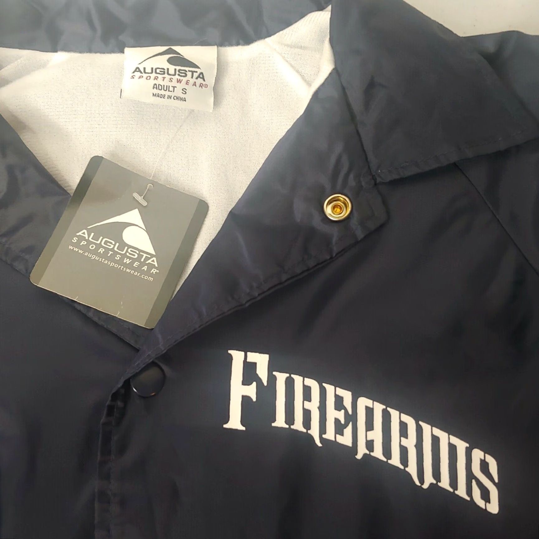 Augusta Sportswear VINTAGE Custom Order Firearms Jacket S Gloucester VA Augusta Sportswear Snap Nylon Size US S / EU 44-46 / 1 - 3 Thumbnail