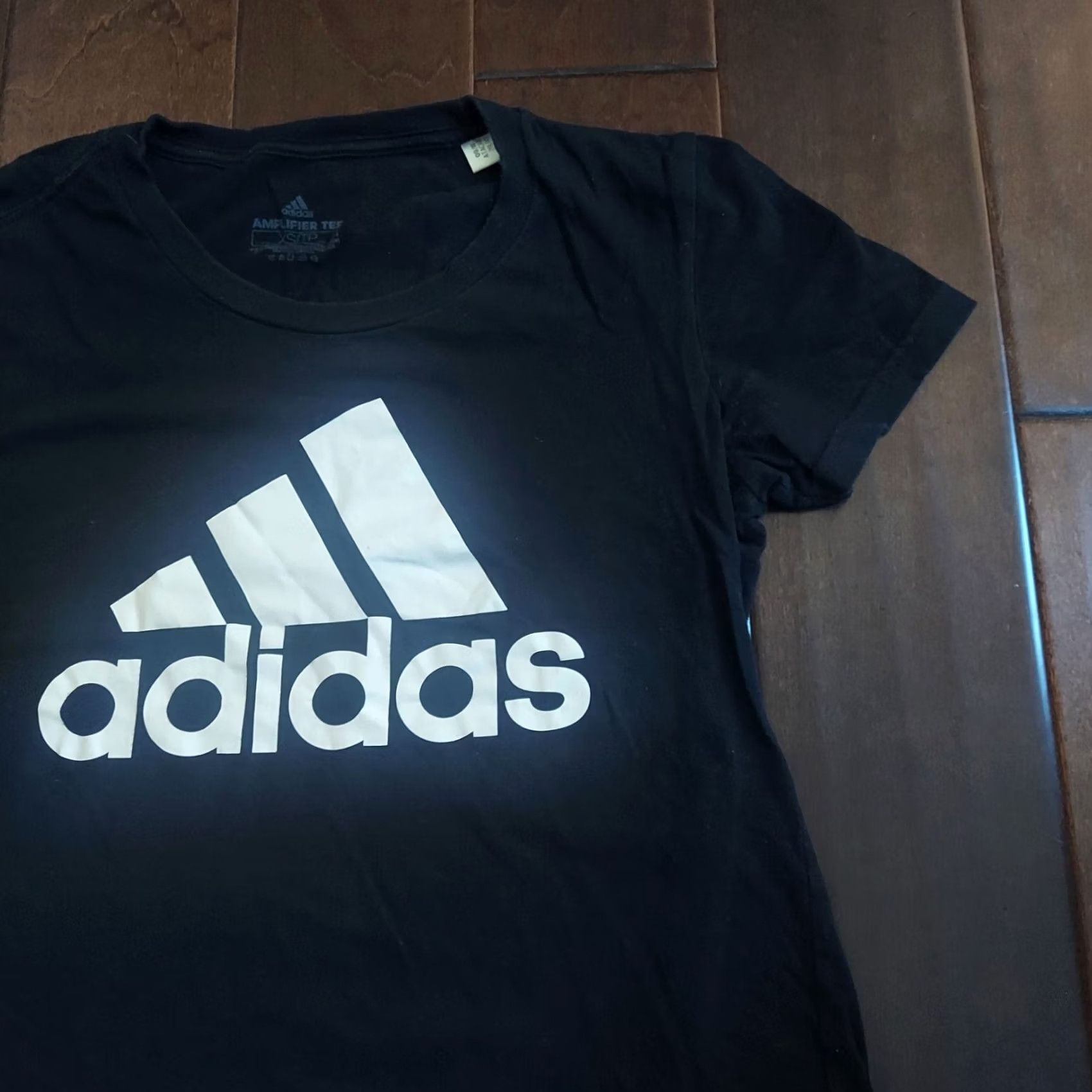 Adidas adidas Shirt Mens XS Men Navy Amplifier Tee Logo Size Size US XS / EU 42 / 0 - 6 Thumbnail
