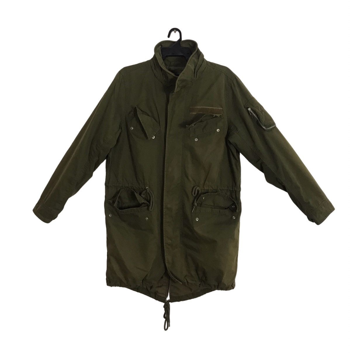 Japanese Brand × Vintage OG Tate Parka Jacket Full Zipper Button Multi Pocket Size US M / EU 48-50 / 2 - 1 Thumbnail