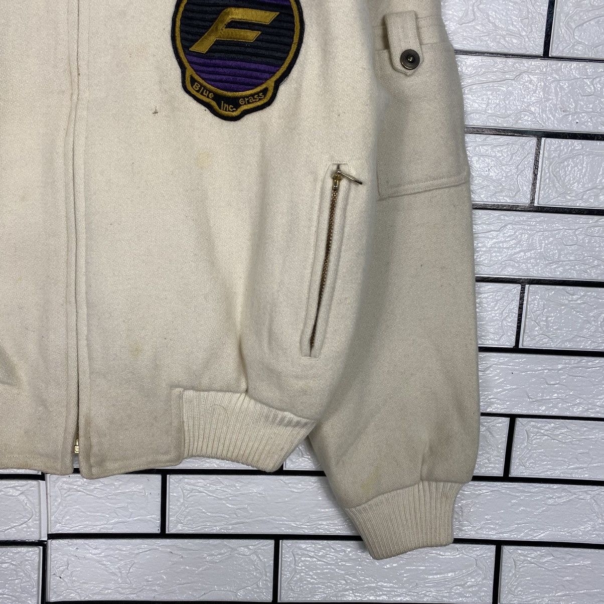 Japanese Brand 📌Vintage Wool Bomber Jacket Flint Lock Issey Miyake Size US M / EU 48-50 / 2 - 6 Thumbnail