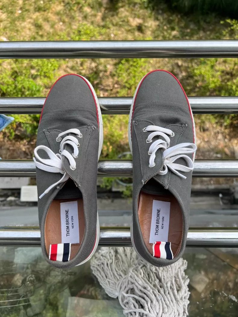 Thom Browne Thom Browne Gray casual board shoes Size US 10 / EU 43 - 2 Thumbnail