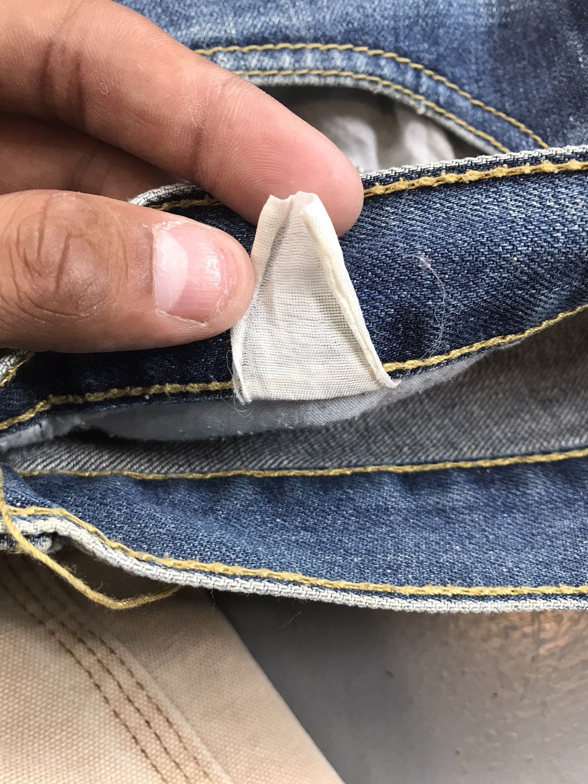 Levi's × Vintage Vintage Levi’s denim Size US 36 / EU 52 - 5 Thumbnail