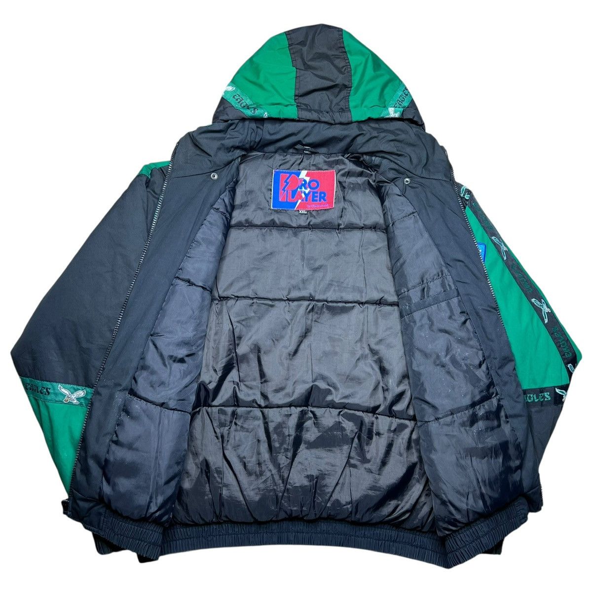 Pro Player Vtg NFL Philadelphia Eagles Pro Player Kelly Green Jacket Size US XXL / EU 58 / 5 - 3 Thumbnail