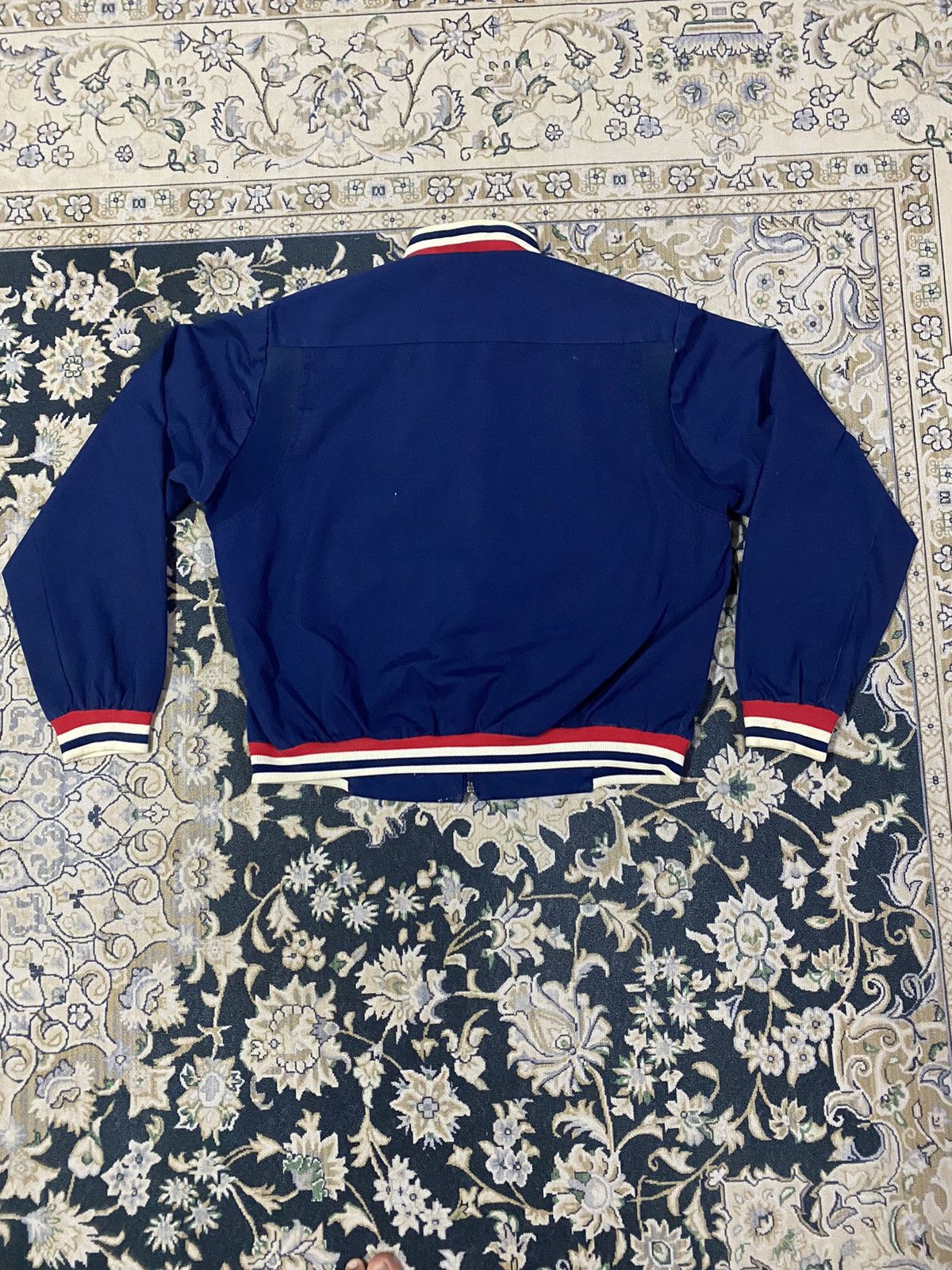 Other Vintage Blue Izod Lacoste Zipper Jacket Size US L / EU 52-54 / 3 - 16 Thumbnail