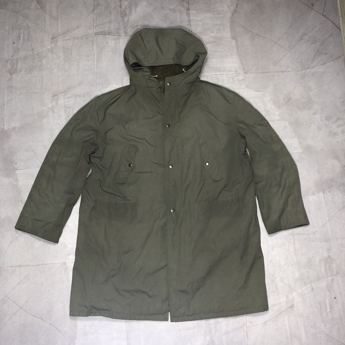 Vintage vintage Parka Army jacket Cold Weather Military 70s 60s rare Size US L / EU 52-54 / 3 - 1 Thumbnail