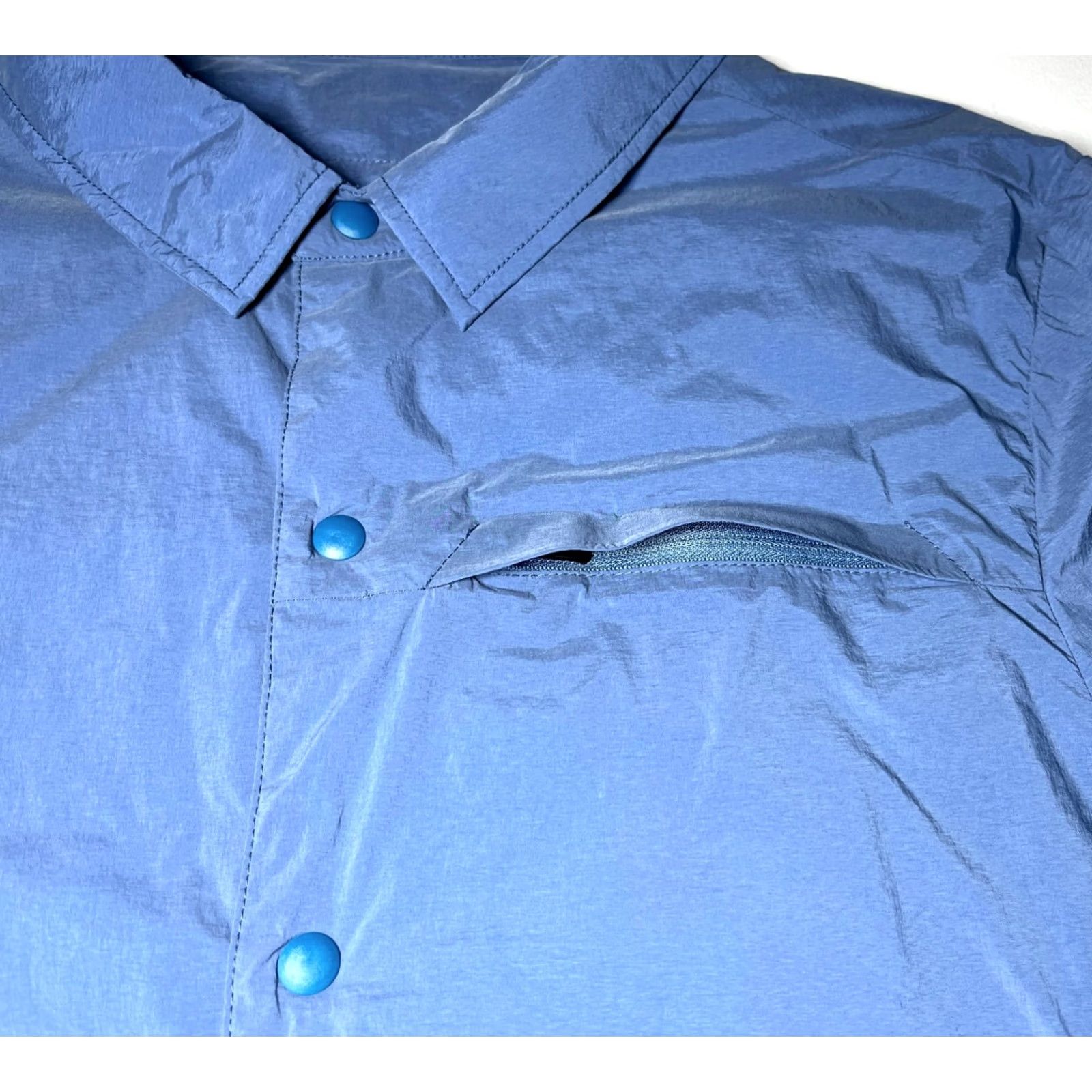 Vintage Myles Reversible Insulated Shirt Jacket Men’s Dusty Blue L Size US L / EU 52-54 / 3 - 6 Thumbnail