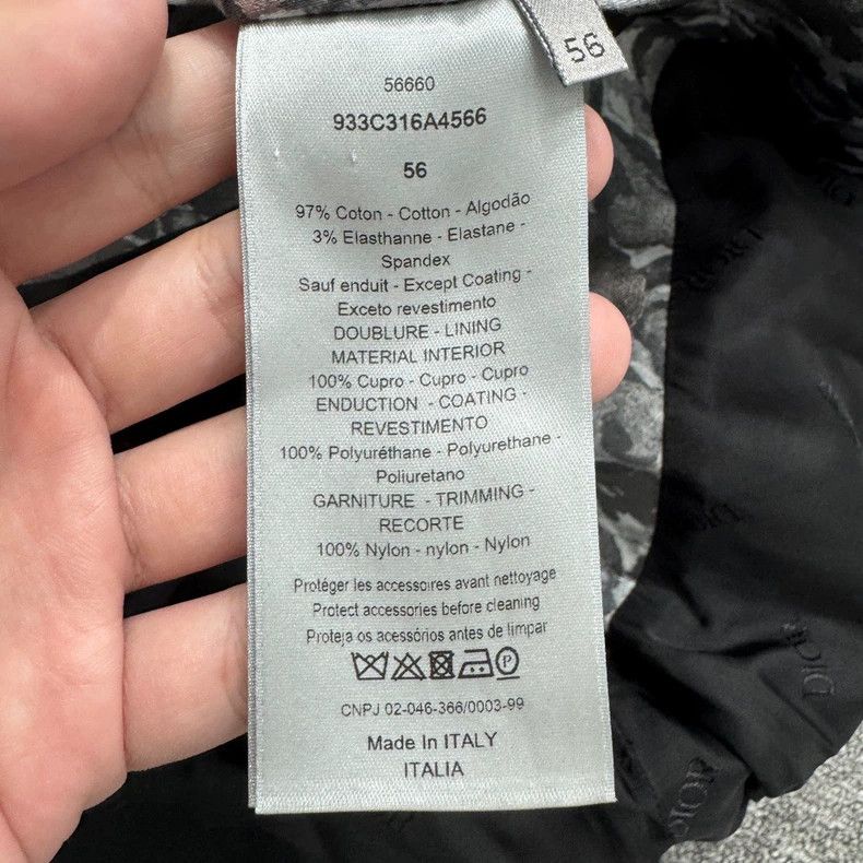 Dior Dior Show snow leopard functional button windbreaker jacket Size US XL / EU 56 / 4 - 3 Thumbnail