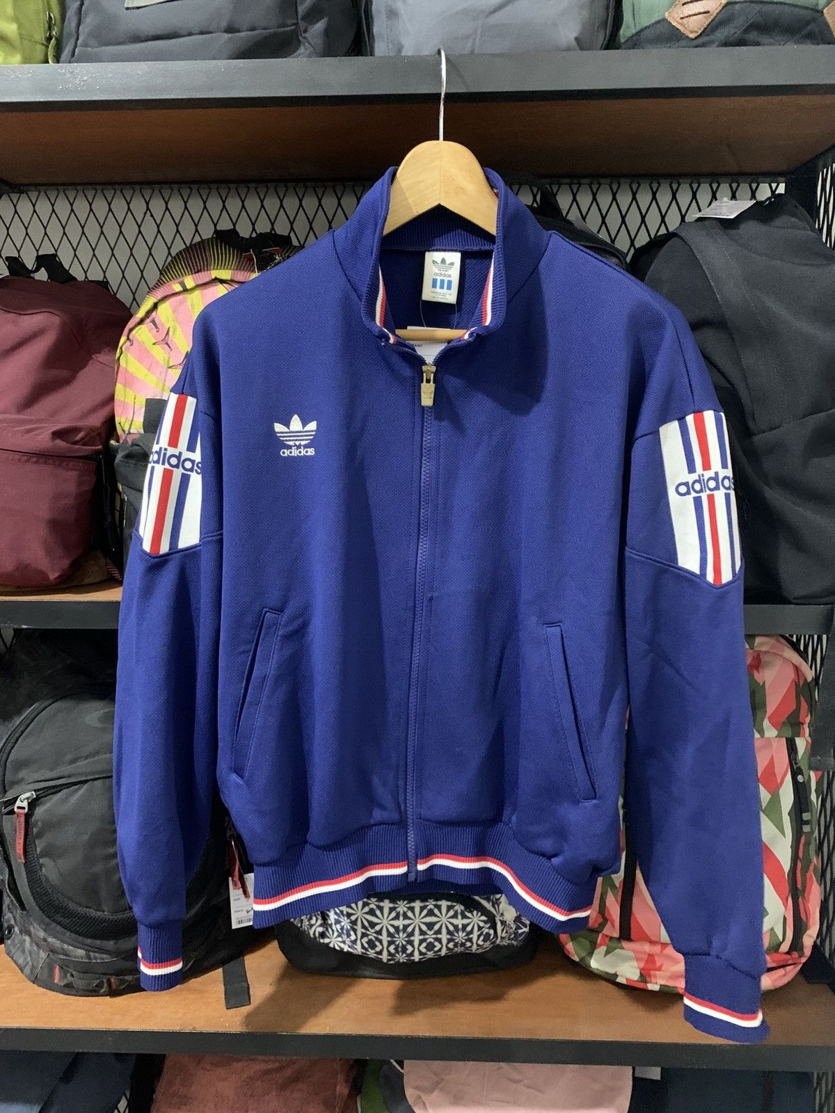 Adidas vintage tracktop adidas jaspo Size US L / EU 52-54 / 3 - 1 Thumbnail