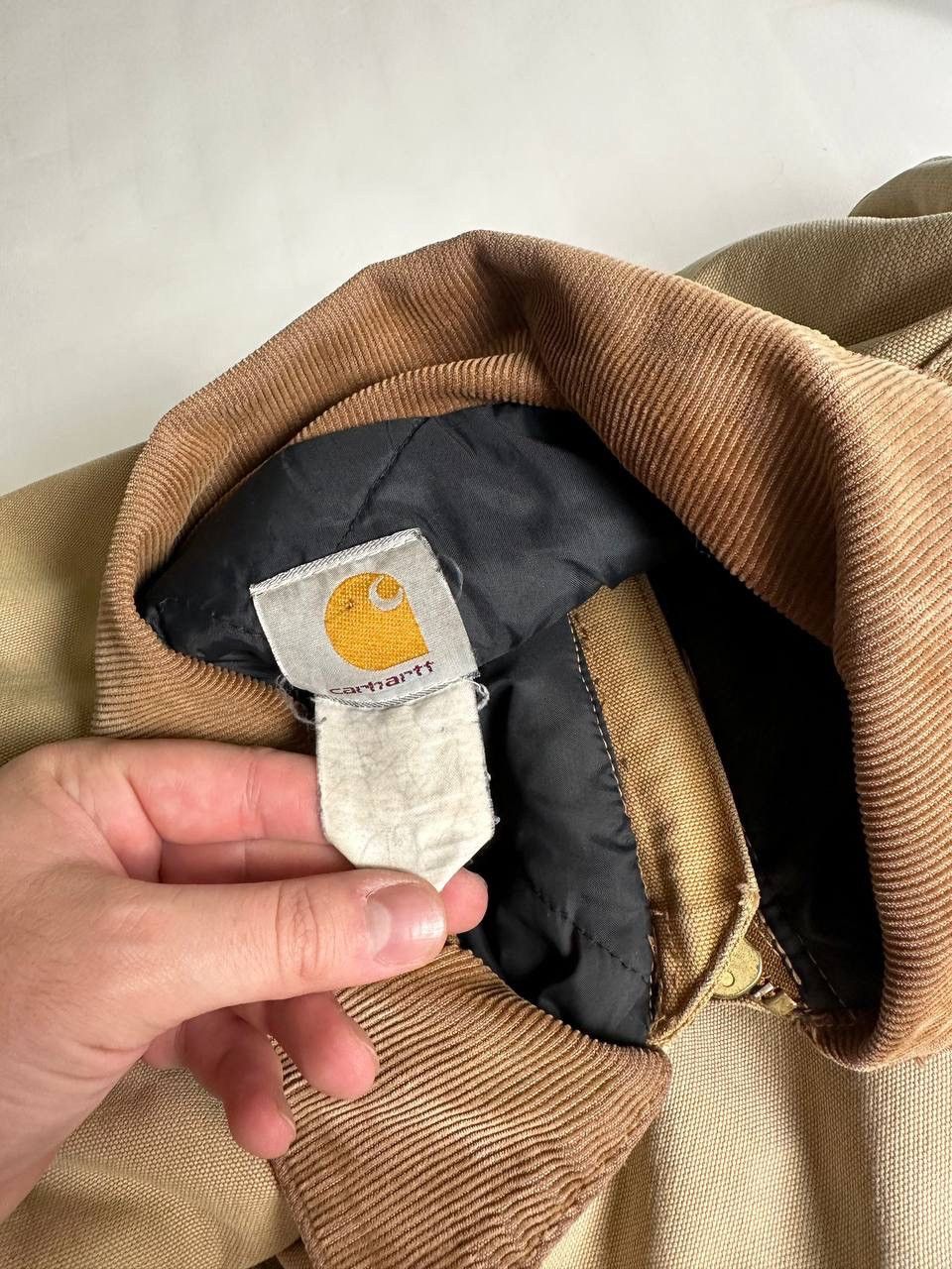 Carhartt 90s Dirty Trashed CARHARTT Duck Canvas Cropped Jacked Size US XL / EU 56 / 4 - 6 Thumbnail