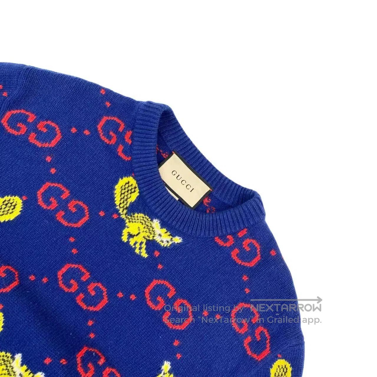 Gucci Guicci Old flower sweater| Size XS / US 0-2 / IT 36-38 - 3 Thumbnail