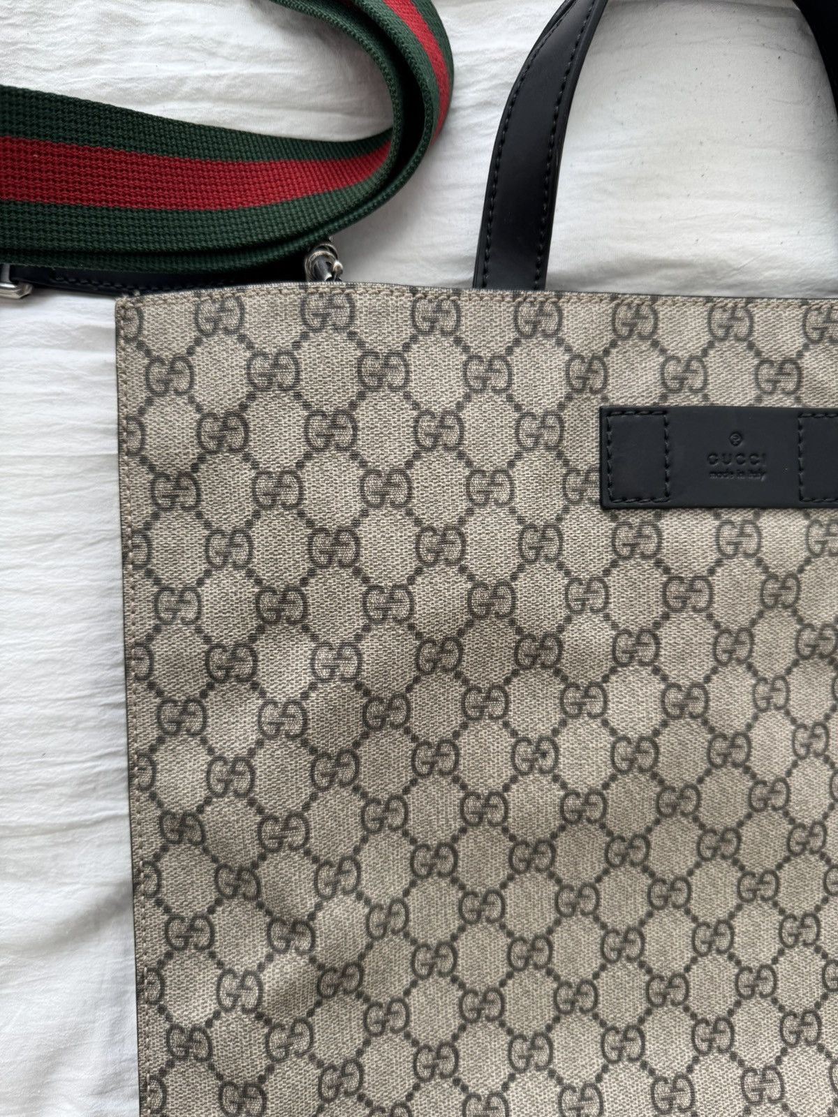 Gucci Gucci GG Canvas Tote Bag Size ONE SIZE - 13 Thumbnail