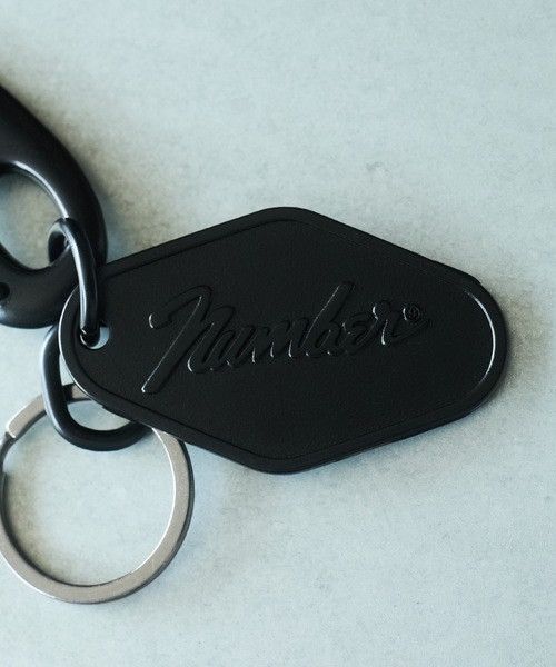 Number (N)ine Number nine LOGO PLATE KEY Ring Size ONE SIZE - 3 Thumbnail