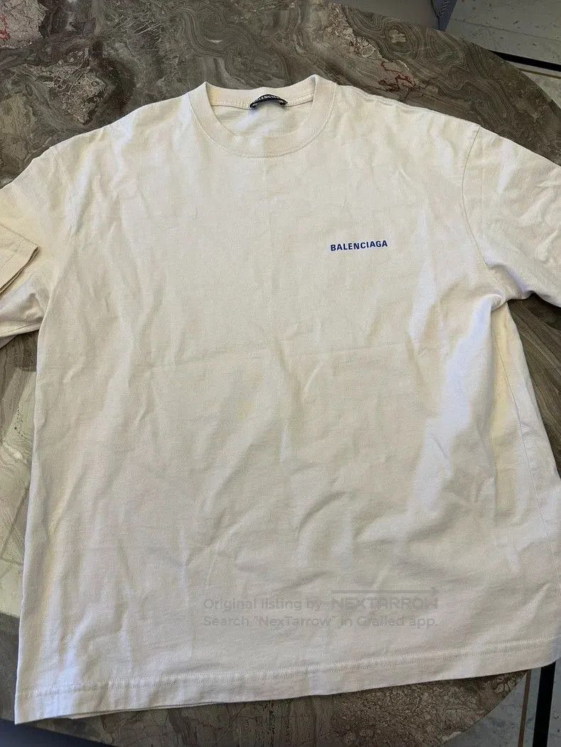 Balenciaga Balenciaga Small Logo Back Letter T. Size US M / EU 48-50 / 2 - 2 Thumbnail