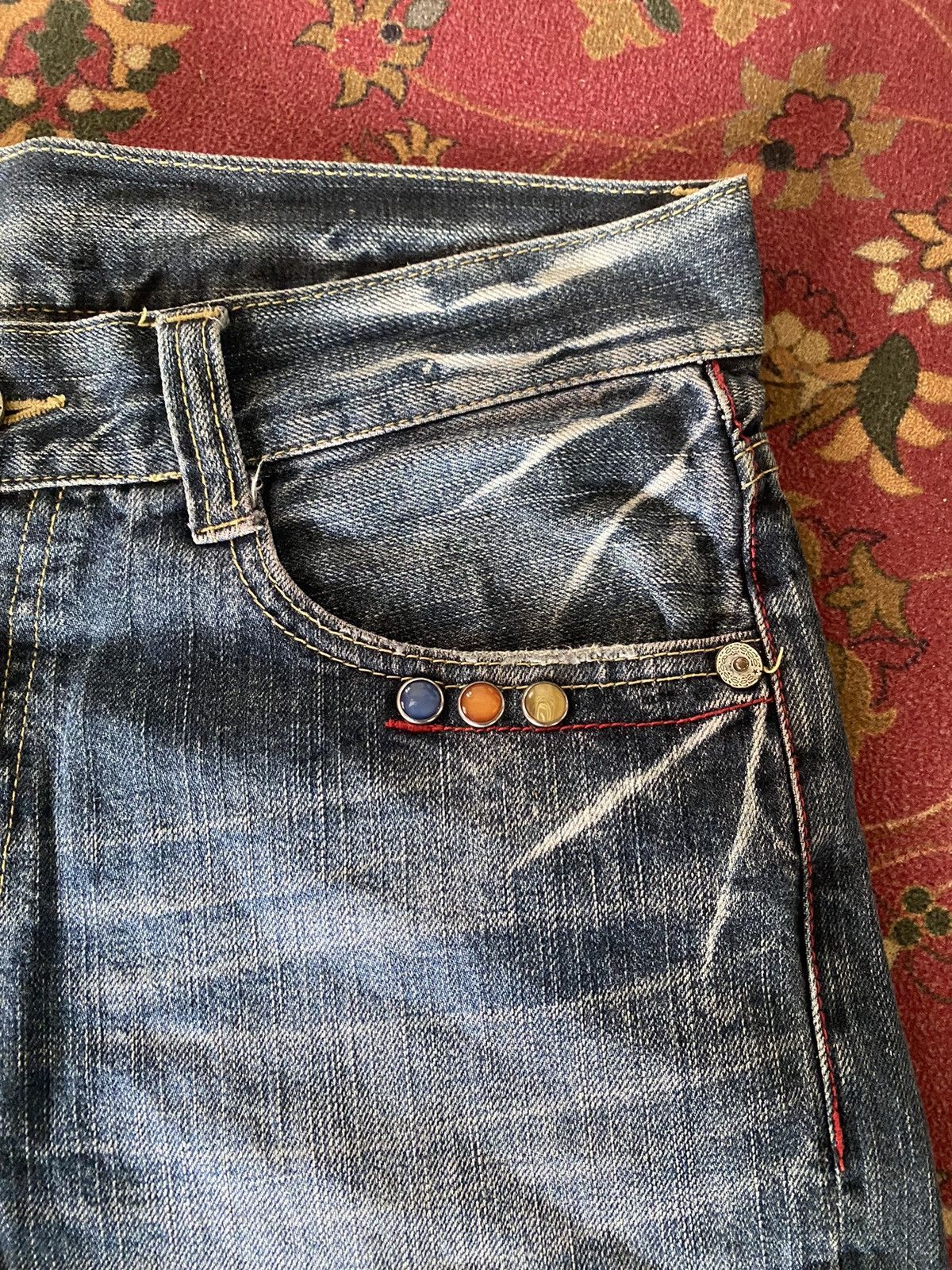 Other 🔥Flared🔥Vintage Japanese Brand Flared RedPepper Wing style Size US 31 - 6 Thumbnail