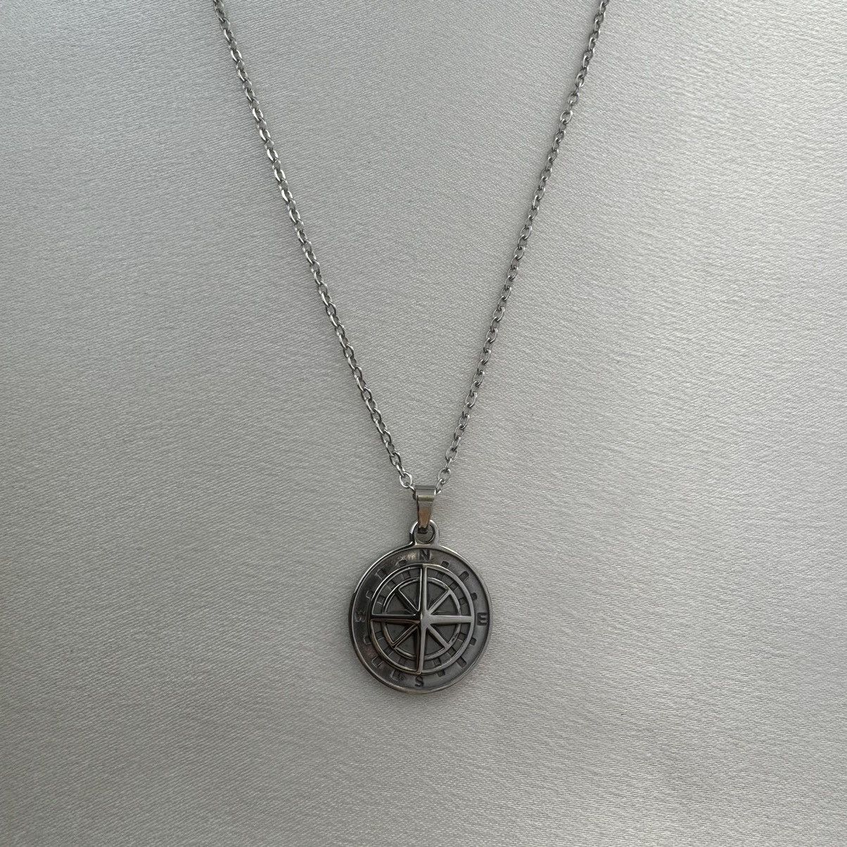 Other Compass Pendant Necklace for Men Women Size ONE SIZE - 1 Thumbnail