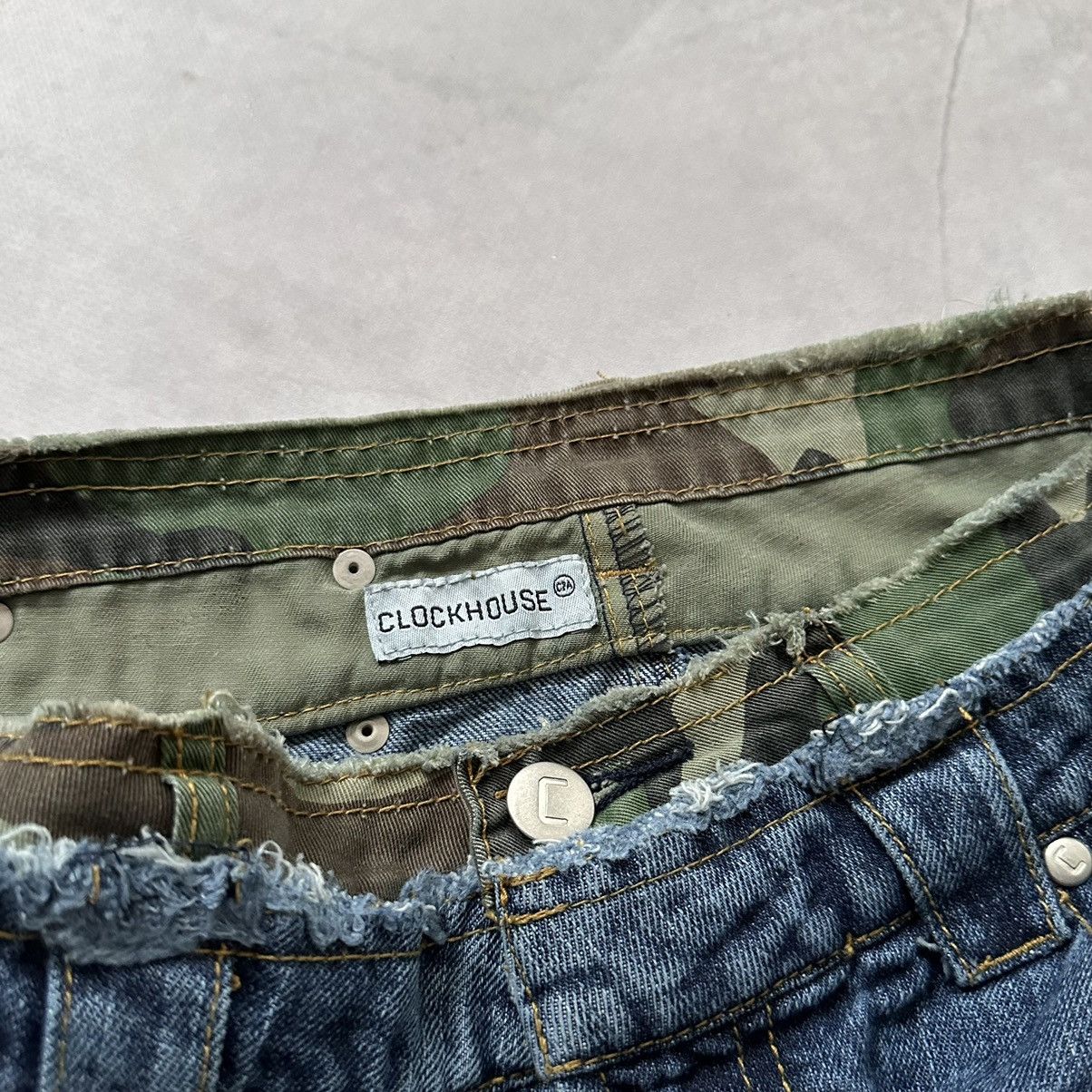 Ed Hardy 00s Hysteric Glamour Style Mini Skirt Embroidered Denim Size 28" / US 6 / IT 42 - 10 Thumbnail