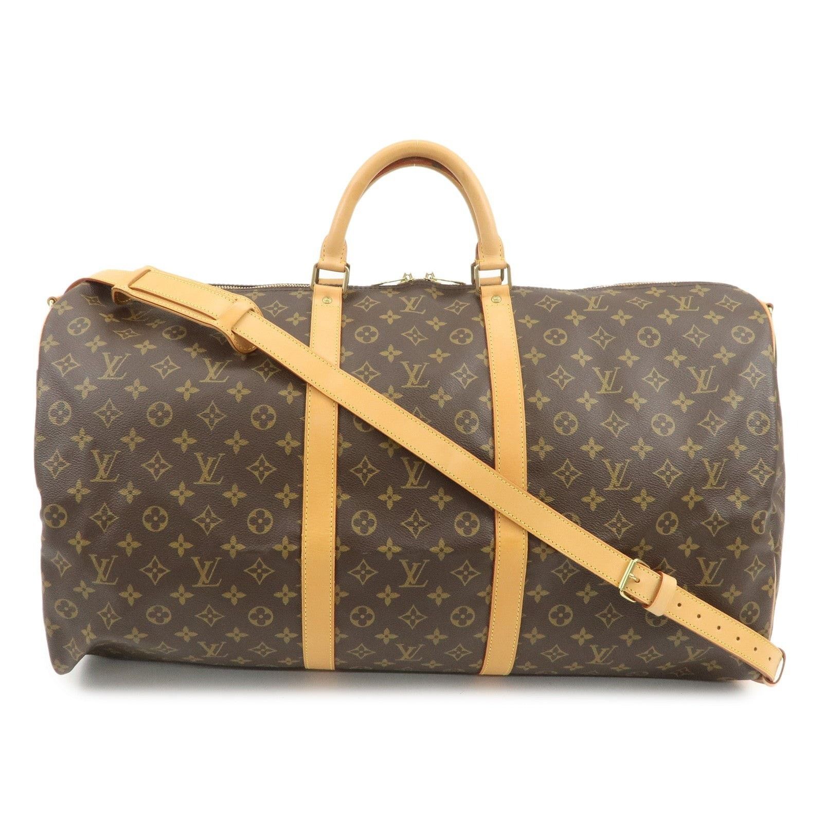 Louis Vuitton Louis Vuitton Monogram Keepall Bandouliere 60 Duffle Bag Size ONE SIZE - 1 Thumbnail