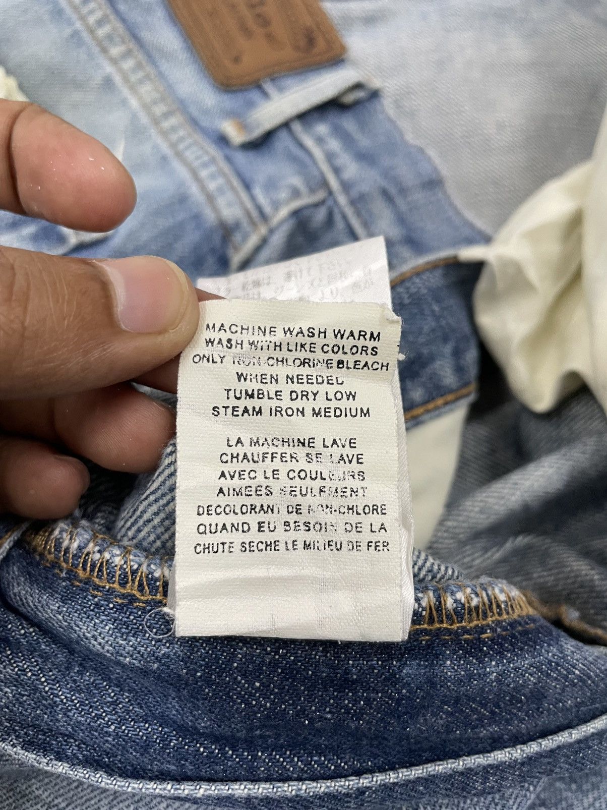 Polo Ralph Lauren Vintage Polo Ralph Lauren Classic 5 Pockets Jean Pants Size US 33 - 18 Thumbnail