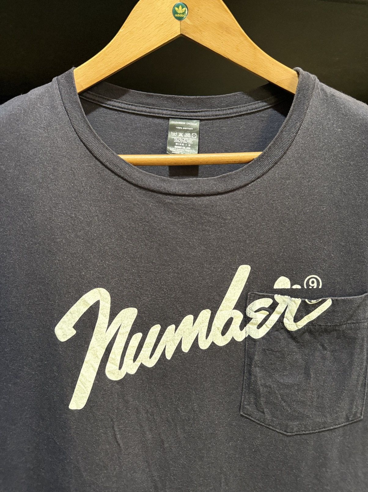 Number (N)ine Number Nine Pocket Faded Tee Size US M / EU 48-50 / 2 - 2 Thumbnail