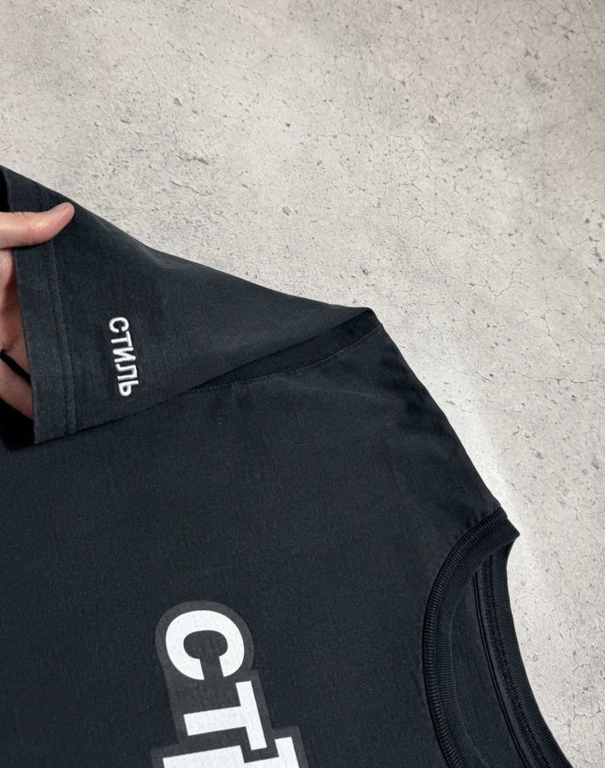 Heron Preston Heron Preston Стиль Big Logo Black T-Shirt Luxury Size S Size US S / EU 44-46 / 1 - 7 Thumbnail