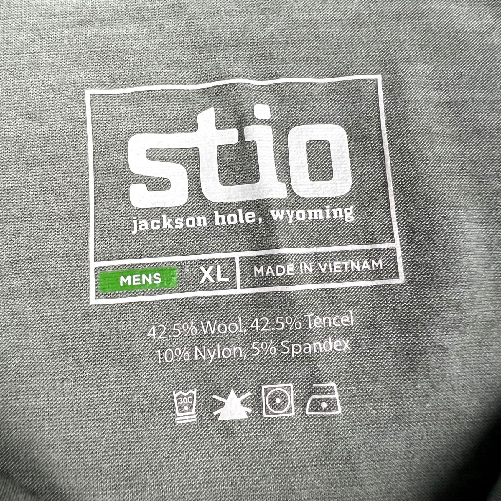 Vintage Stio Alpin Merino Wool Polo Lightweight Long Sleeve Shirt XL Mens Green Polo Shirt Mens XL Green Merino Wool Size US XL / EU 56 / 4 - 3 Thumbnail