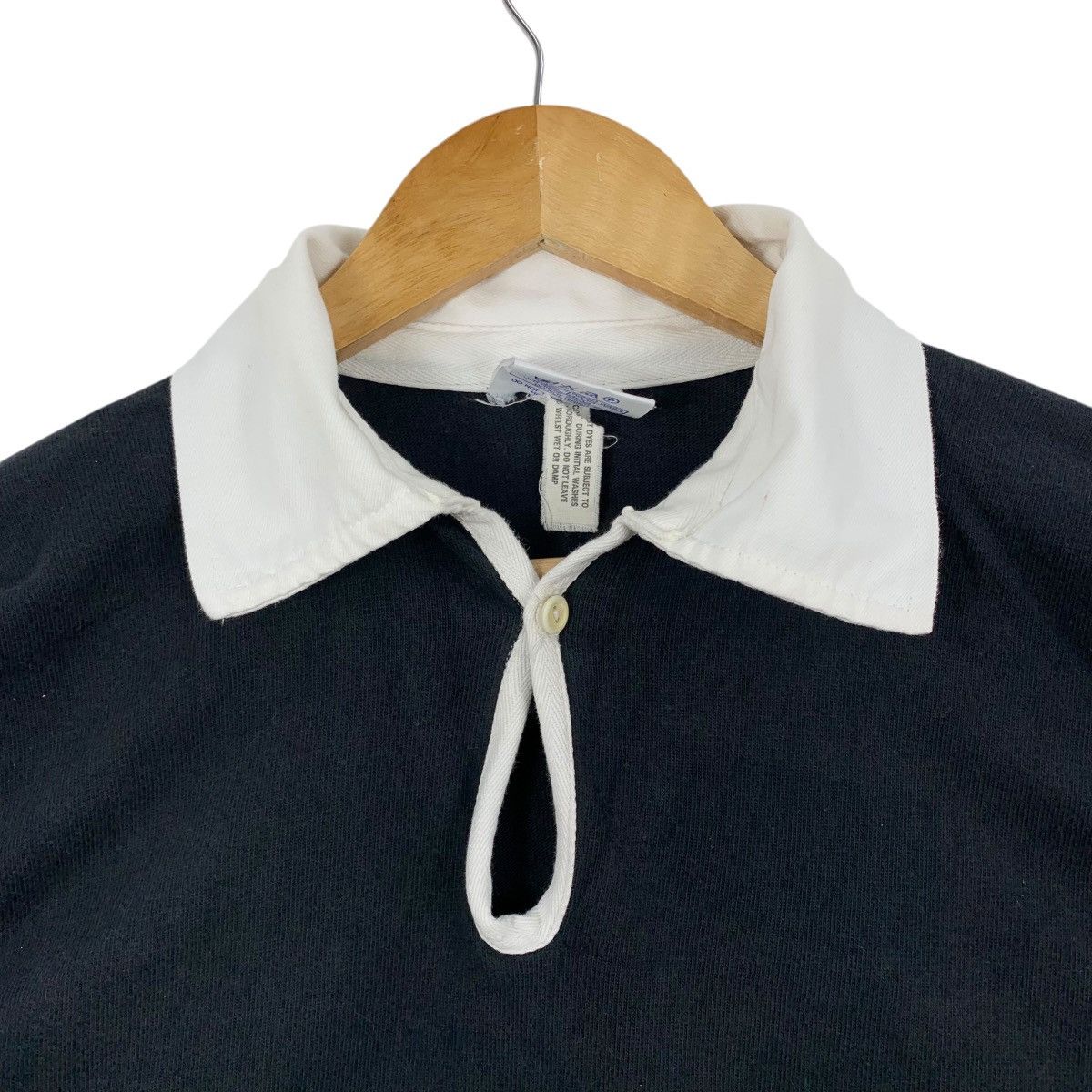 Vintage Vintage 90s GYMPHLEX ENGLAND Rugby Polo Long Sleeve Tshirt Size US S / EU 44-46 / 1 - 3 Thumbnail