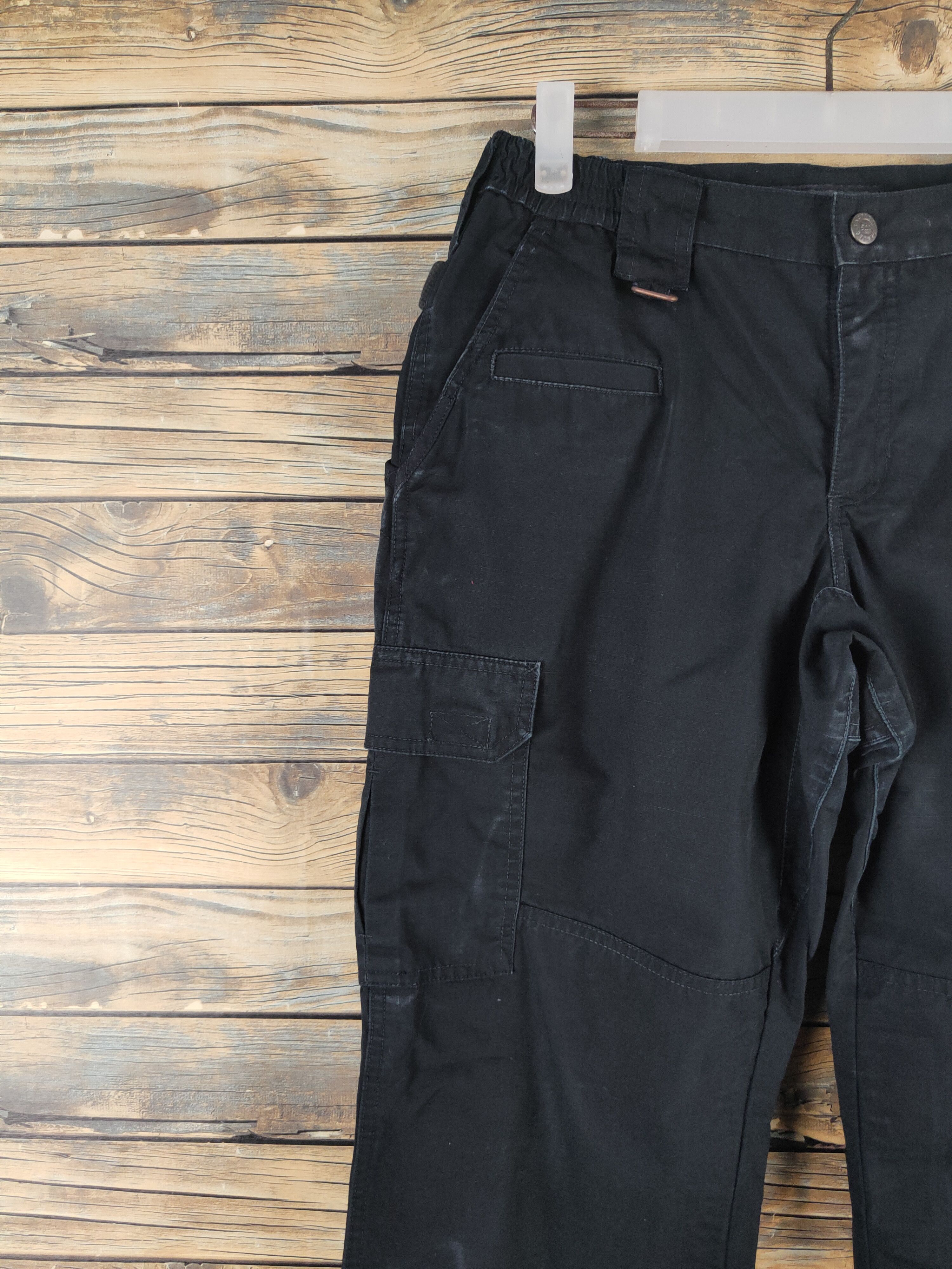 5.11 DL 511+Tactical Black Multipocket Tactical Cargo Pants #987 Size US 28 / EU 44 - 3 Thumbnail