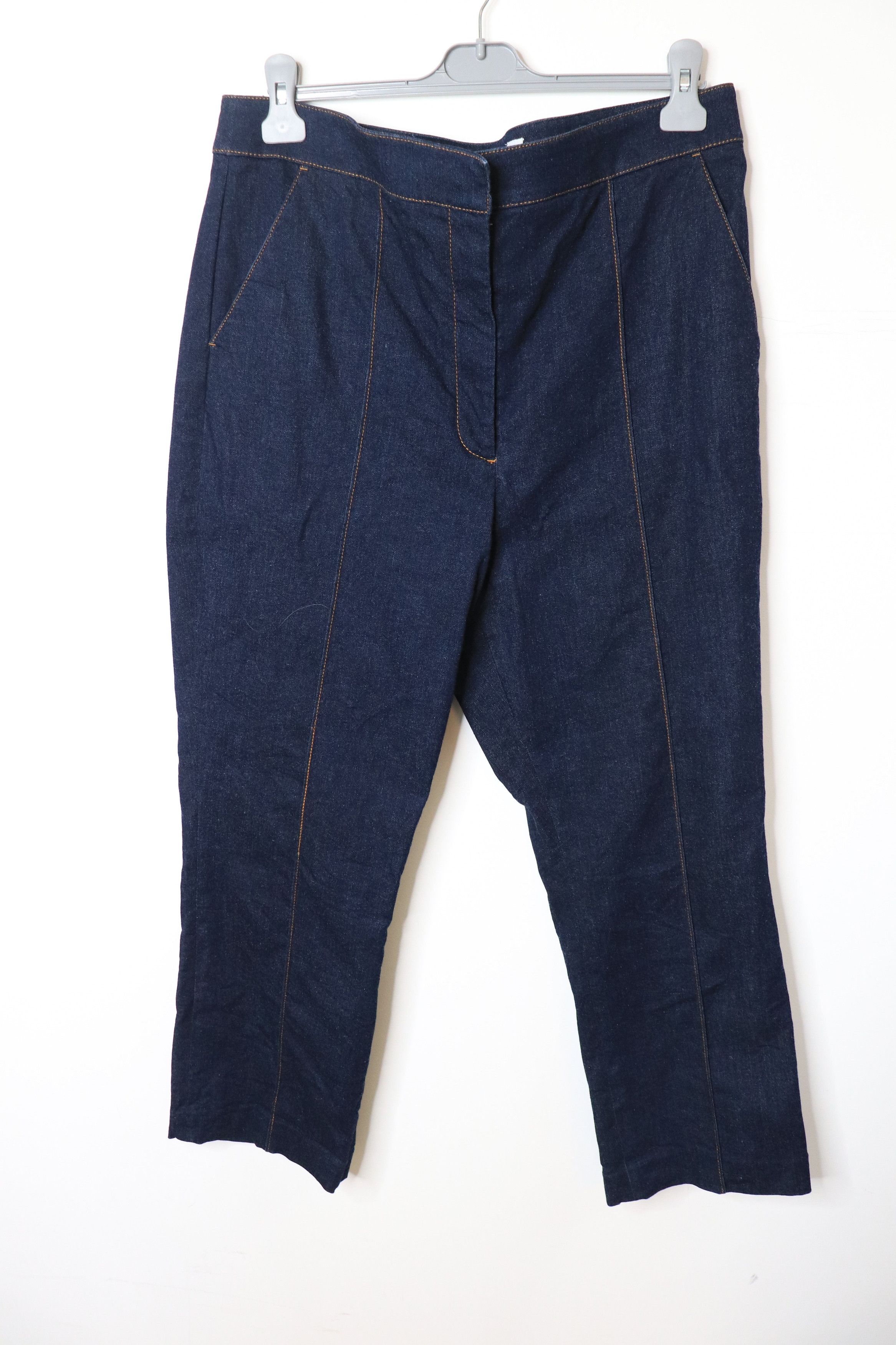Veronica Beard Dark-wash denim jeans - UK 16 Size 32" / US 10 / IT 46 - 1 Thumbnail