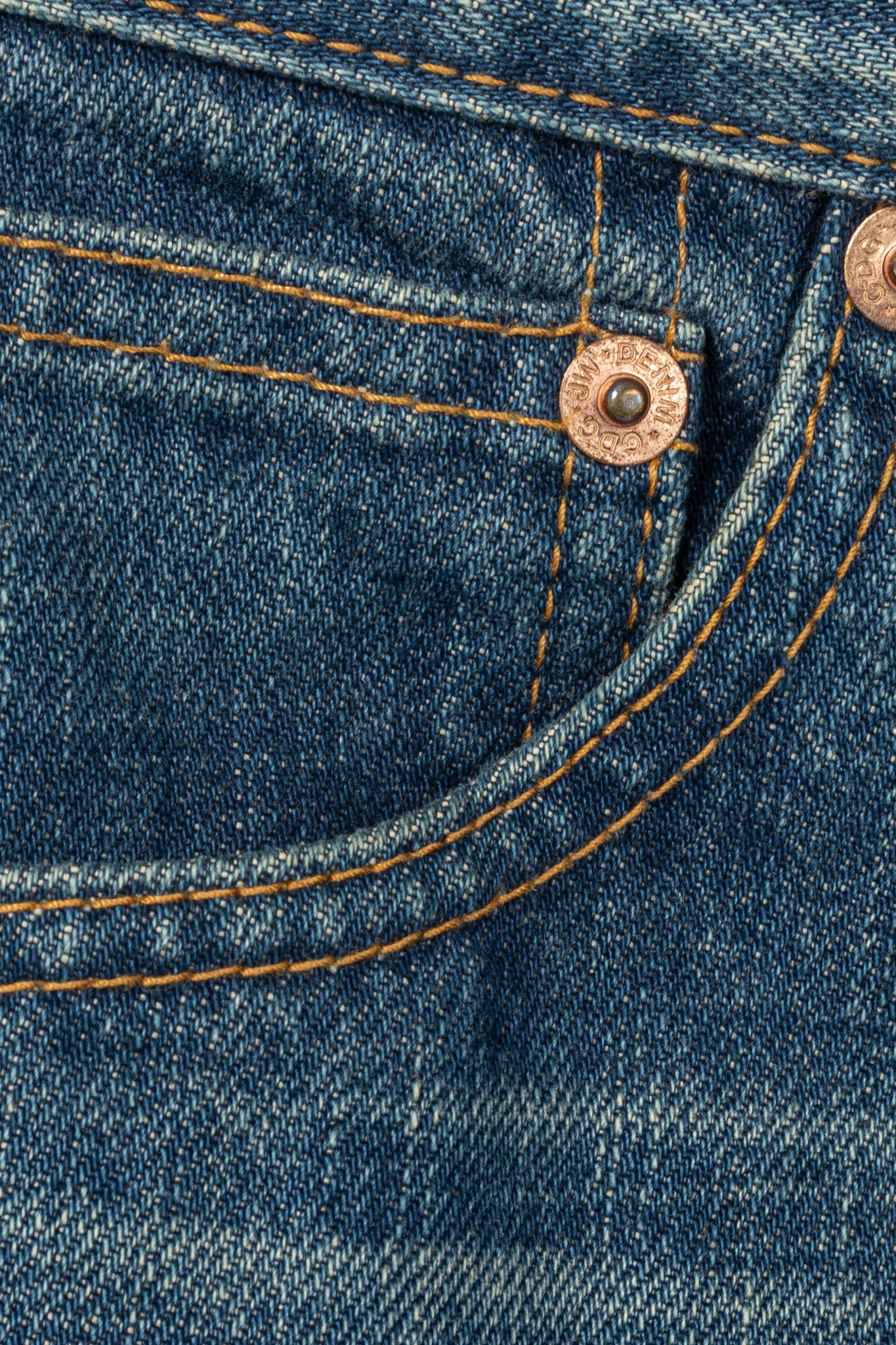 Junya Watanabe Junya Watanabe Comme des Garcons Cotton Denim Slim Jeans Size US 28 / EU 44 - 6 Thumbnail