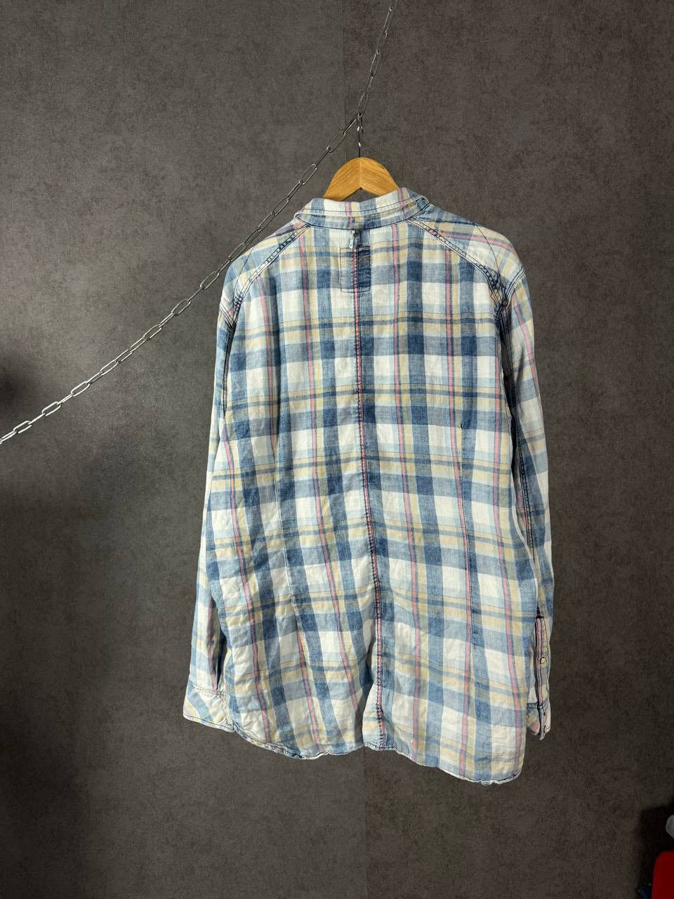 G-Star G Star Raw designer double pocket checkered shirt Size US XXL / EU 58 / 5 - 7 Thumbnail