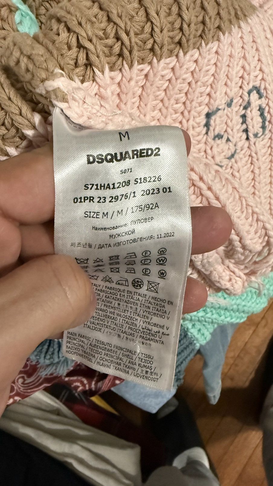 Dsquared2 DSquared2 90’s Inspired Striped Vest - Medium Size US M / EU 48-50 / 2 - 6 Thumbnail