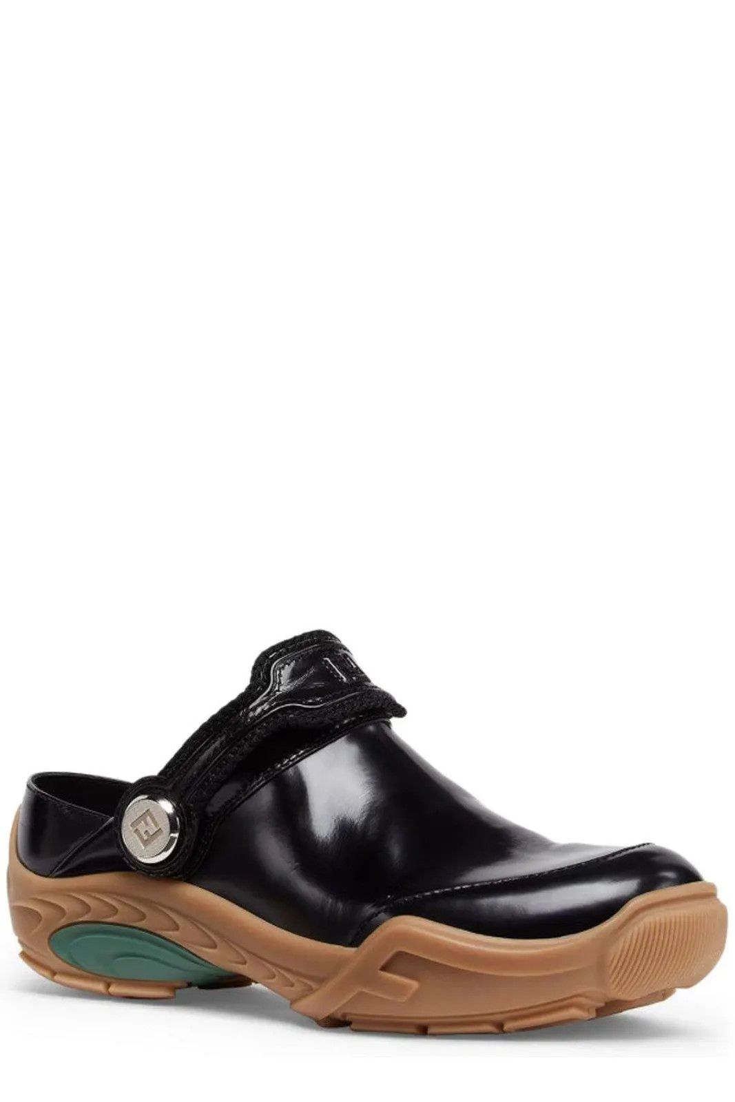 Fendi o1s1wg110525 Clogs in Black Size US 6 / EU 39 - 3 Thumbnail