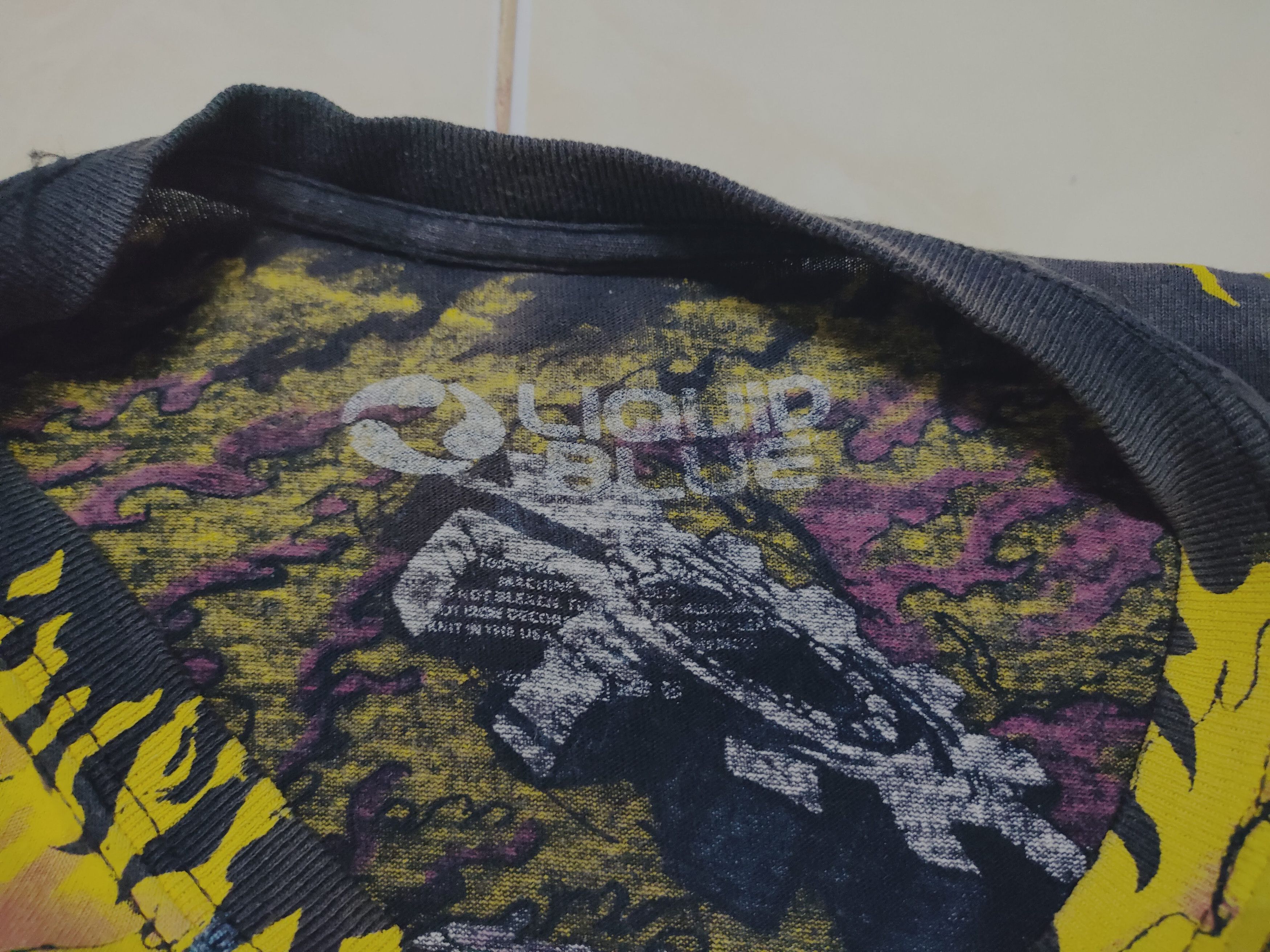 Liquid Blue × Vintage Liquid Blue Nice Faded Marvel AOP Tee Size US L / EU 52-54 / 3 - 3 Thumbnail